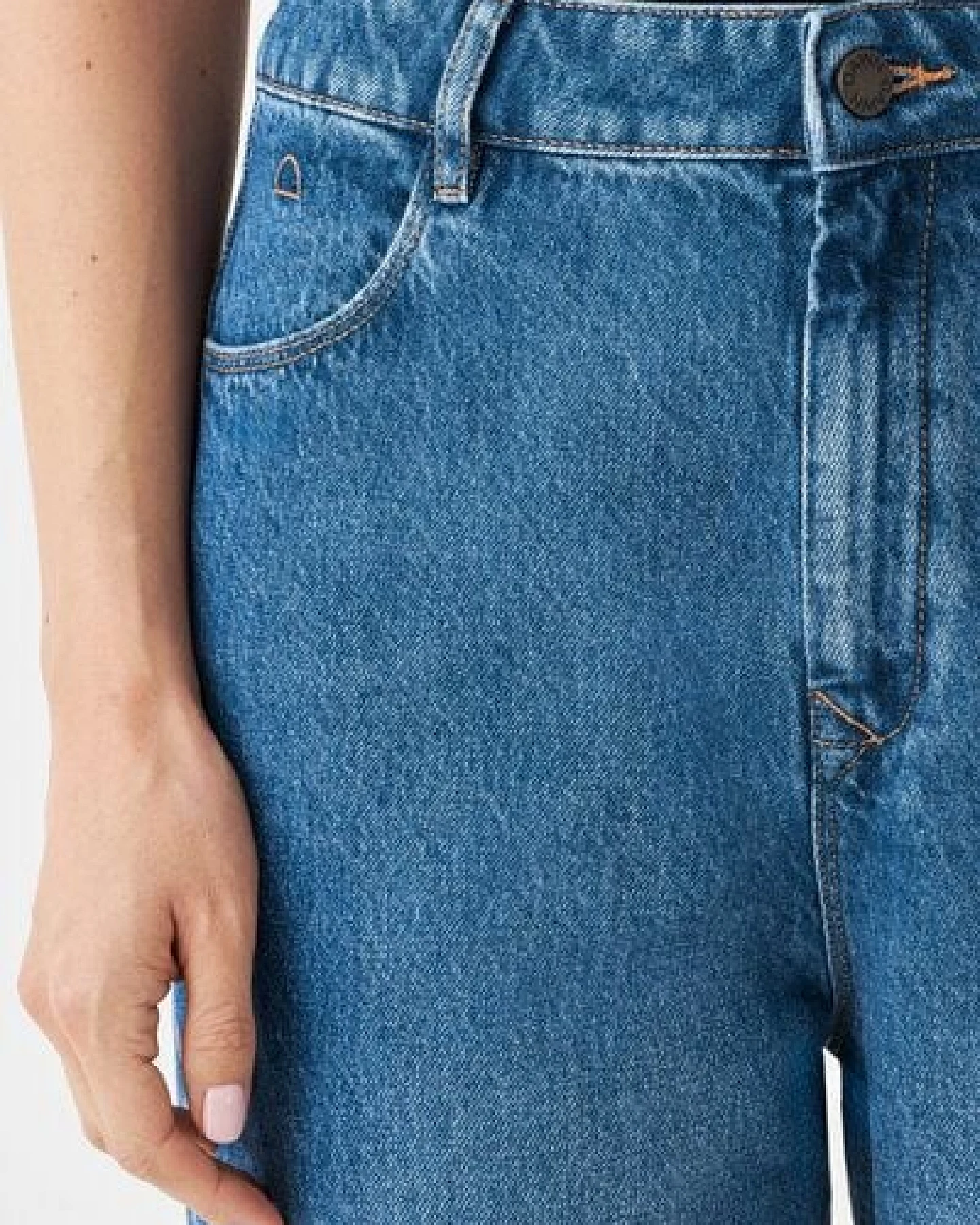 Damen Jeans Wide Straight Non-Stretch DAWN Bio-Baumwolle – Ansicht 4