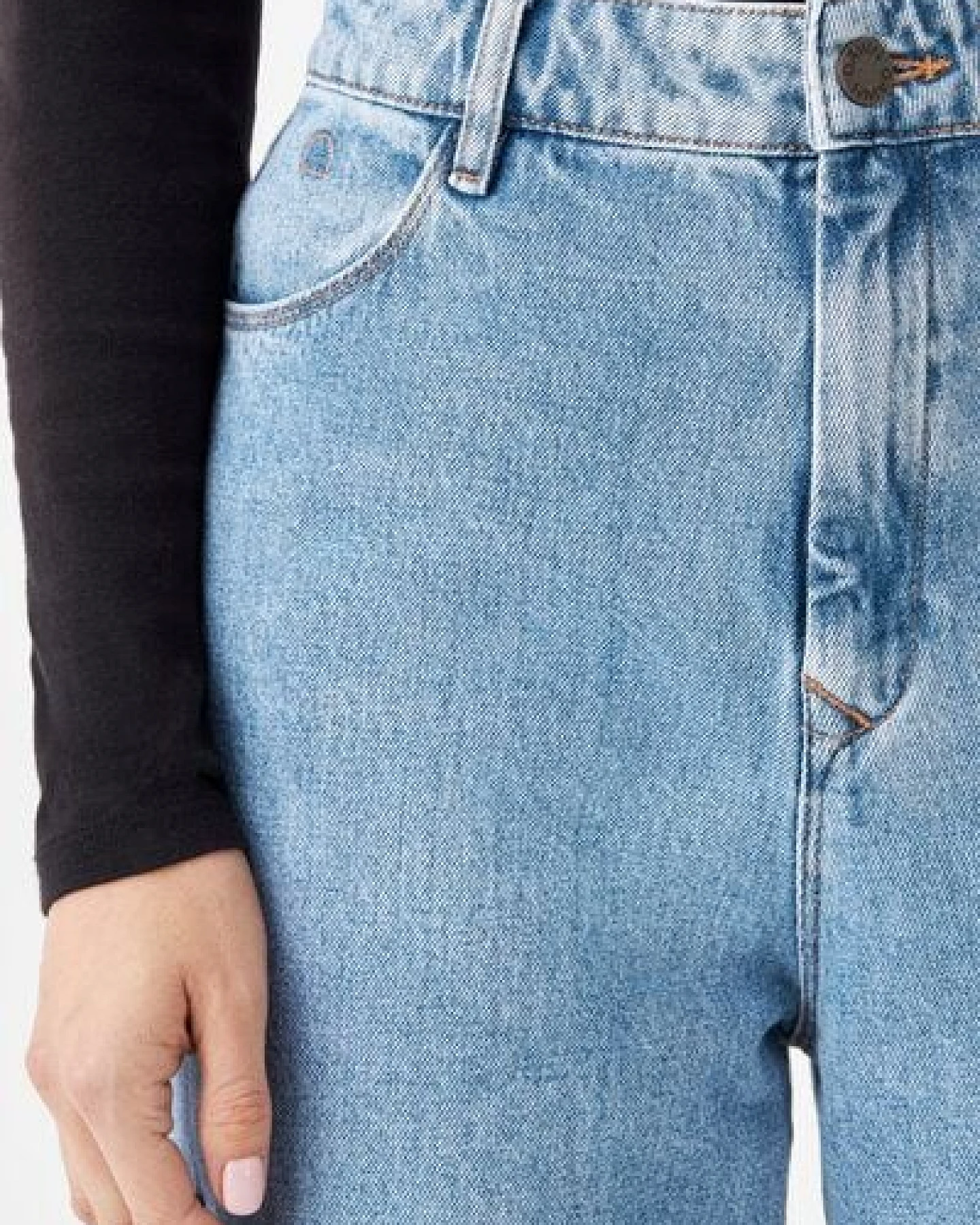 Damen Jeans Wide Straight Non-Stretch DAWN Bio-Baumwolle – Ansicht 4
