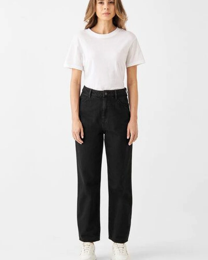 Damen Jeans Wide Straight Non-Stretch DAWN Bio-Baumwolle