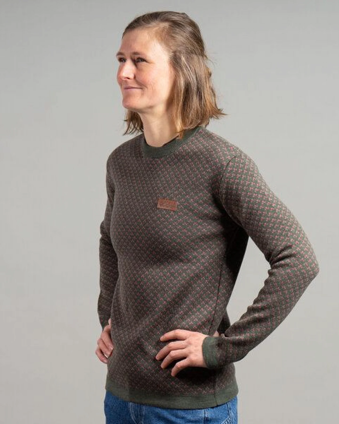 Adele Bergzauber Merino Strickpullover Vroni – Ansicht 2