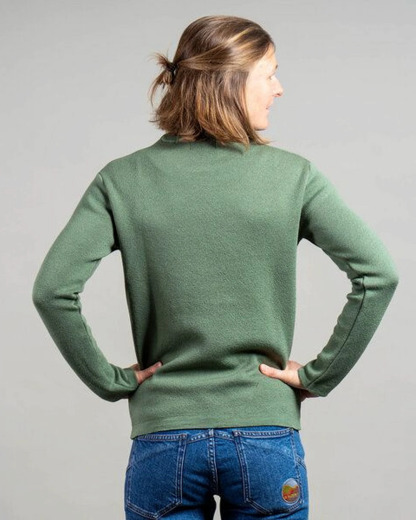 Adele Bergzauber Merino Strickpullover Katharina – Ansicht 3