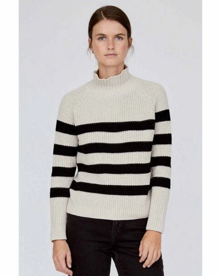 Basic Apparel Rollkragenpullover SWEETY aus Bio-Baumwolle