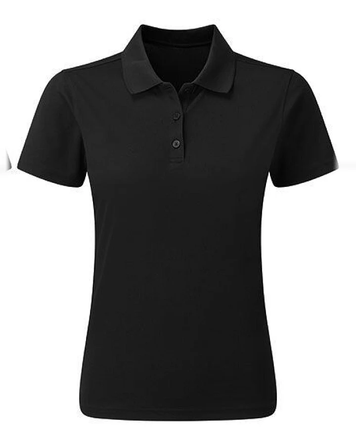 Premier Workwear Damen Women Atmungsaktives Polo Shirt mit Knopfleiste
