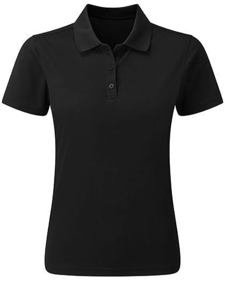 Premier Workwear Damen Women Atmungsaktives Polo Shirt mit Knopfleiste