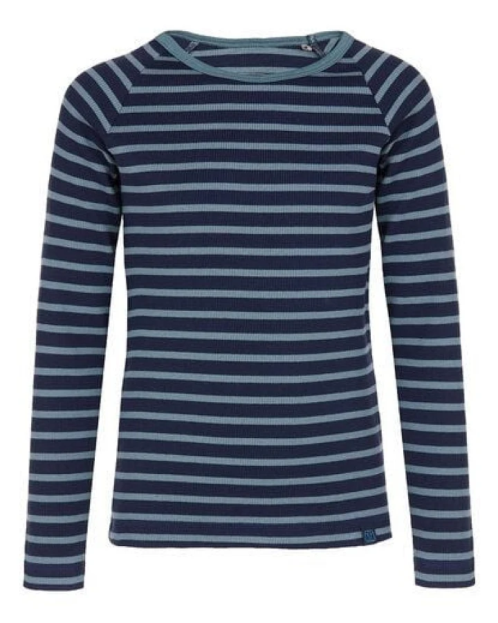 Elkline Kinder Longsleeve Jumper, Ringel Langarmshirt aus Bio-Baumwoll Mix