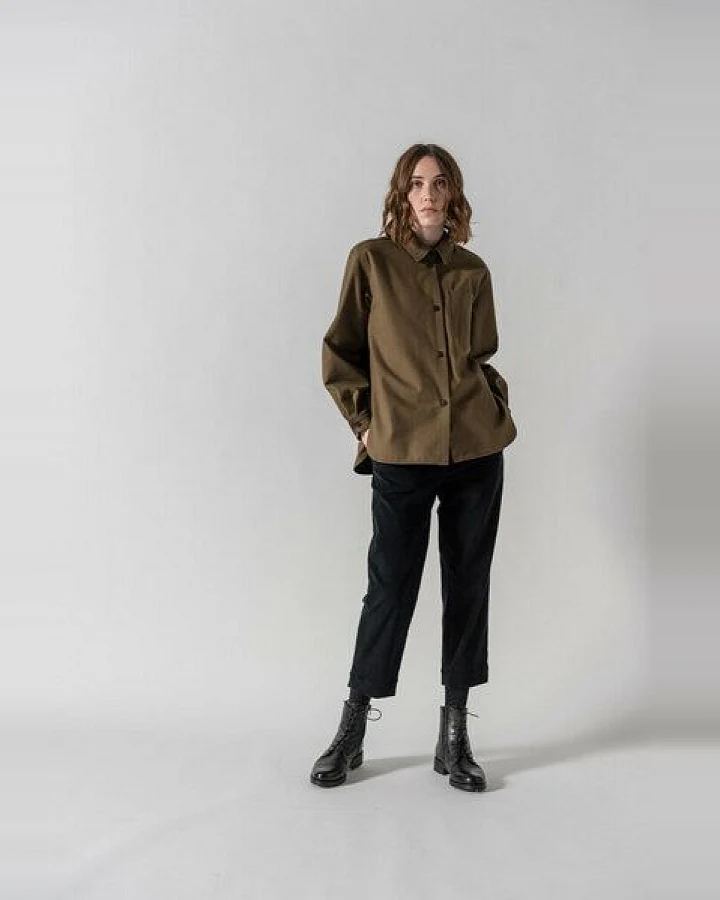 Grenz/gang Hemdbluse CARLOTTA aus Biobaumwolle (kbA)
