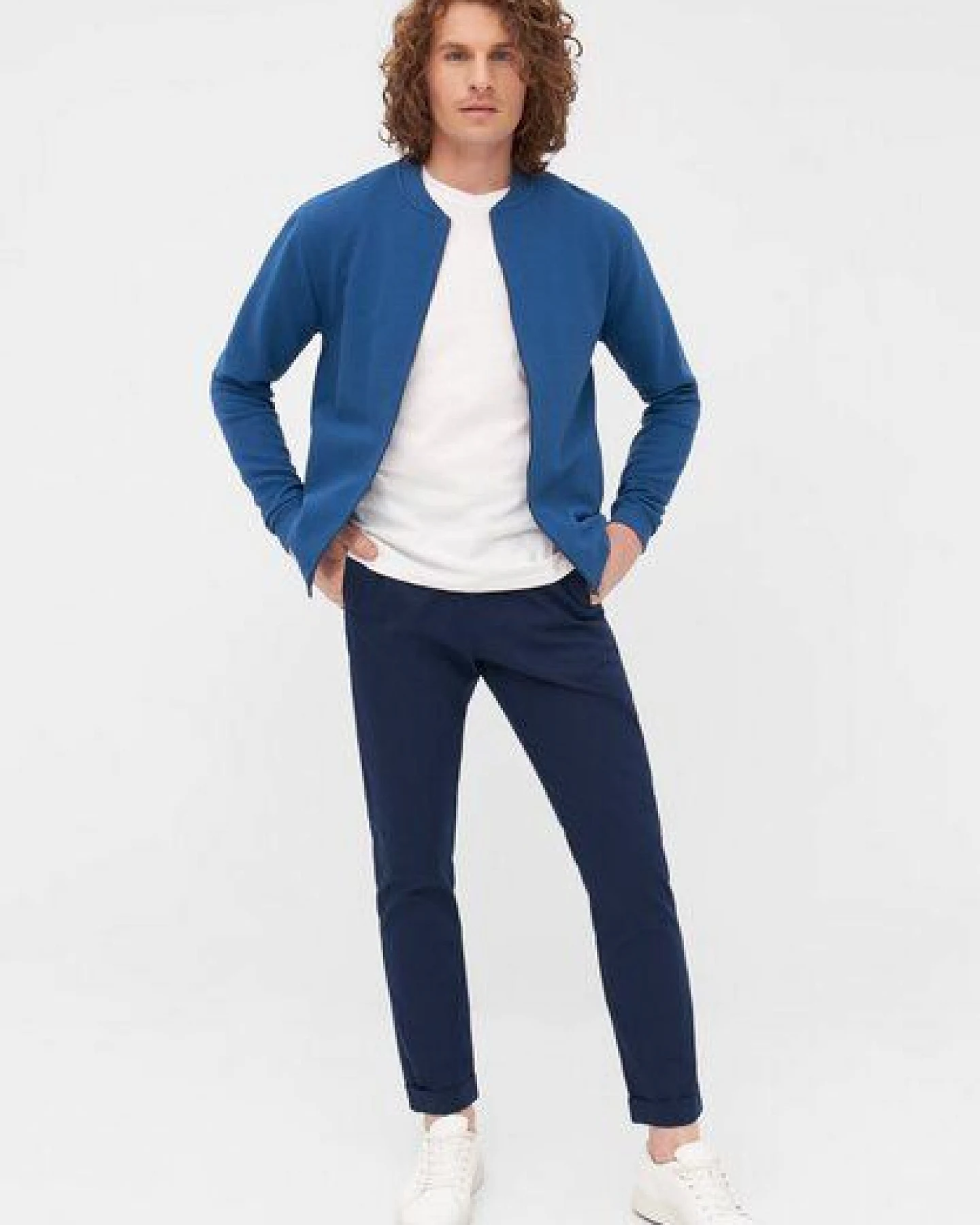 Givn Berlin Blouson CARTER aus Bio-Baumwolle (Rib) – Ansicht 2