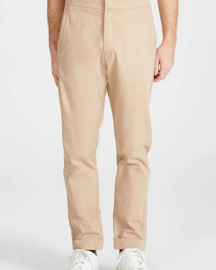 Givn Berlin Chino-Hose BRUNO aus Bio-Baumwolle - Light Brown