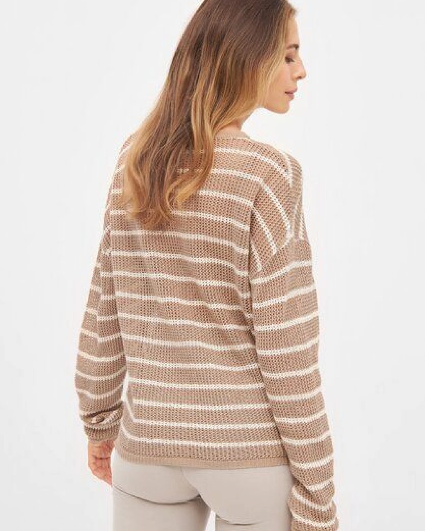 Givn Berlin Strickpullover BRIANA aus Bio-Baumwolle – Ansicht 3