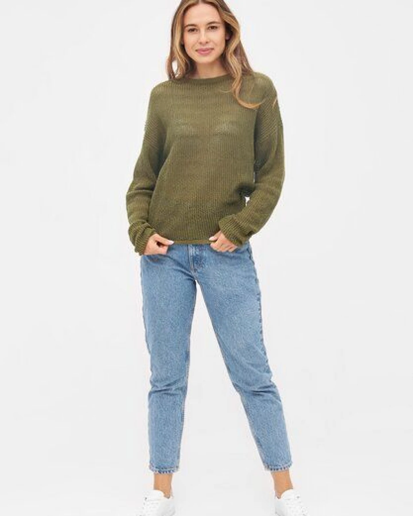 Givn Berlin Strickpullover BRIANA aus Bio-Baumwolle – Ansicht 2