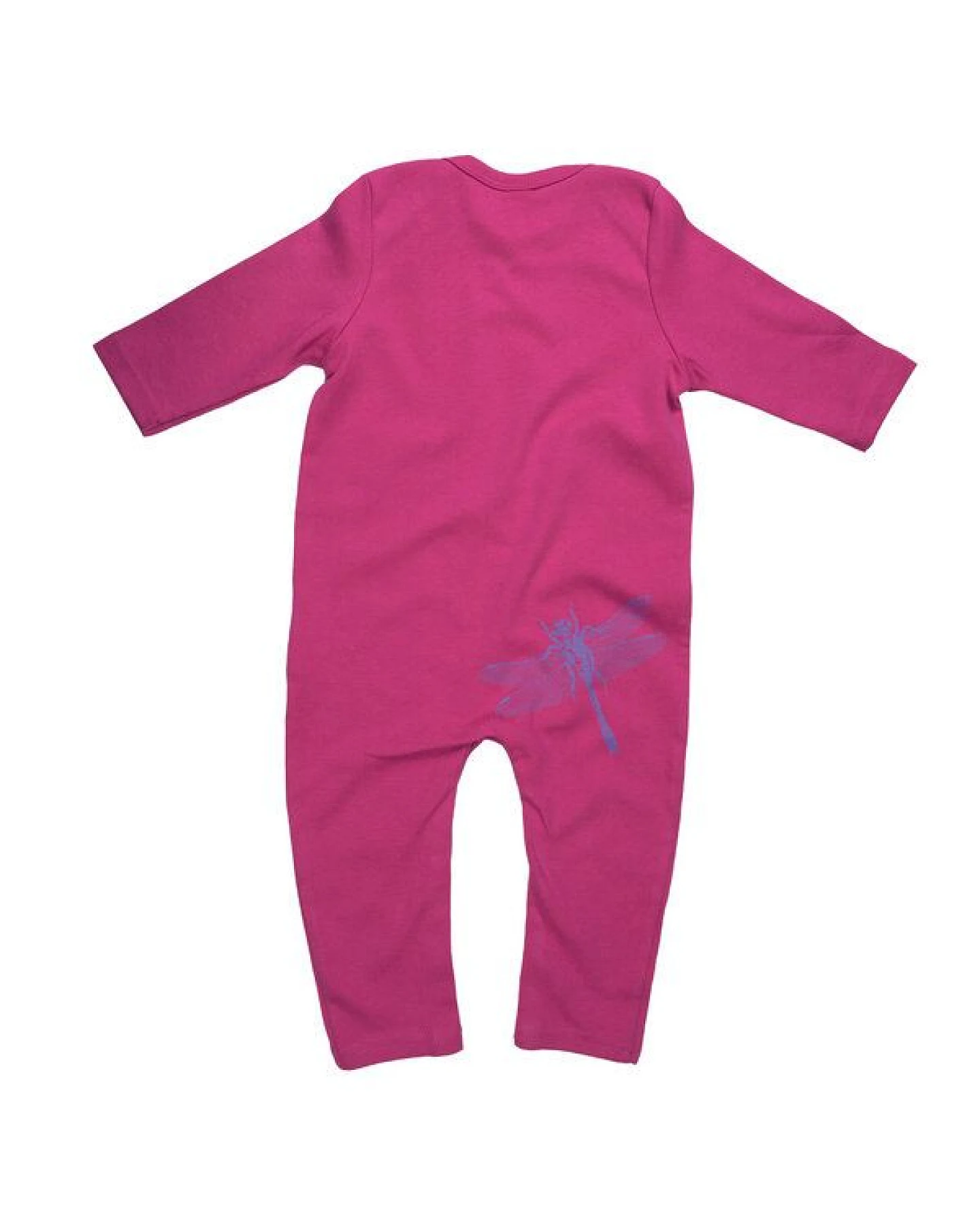 HANDGEDRUCKT "3Azurjungfern" Baby Jumpsuit – Ansicht 2