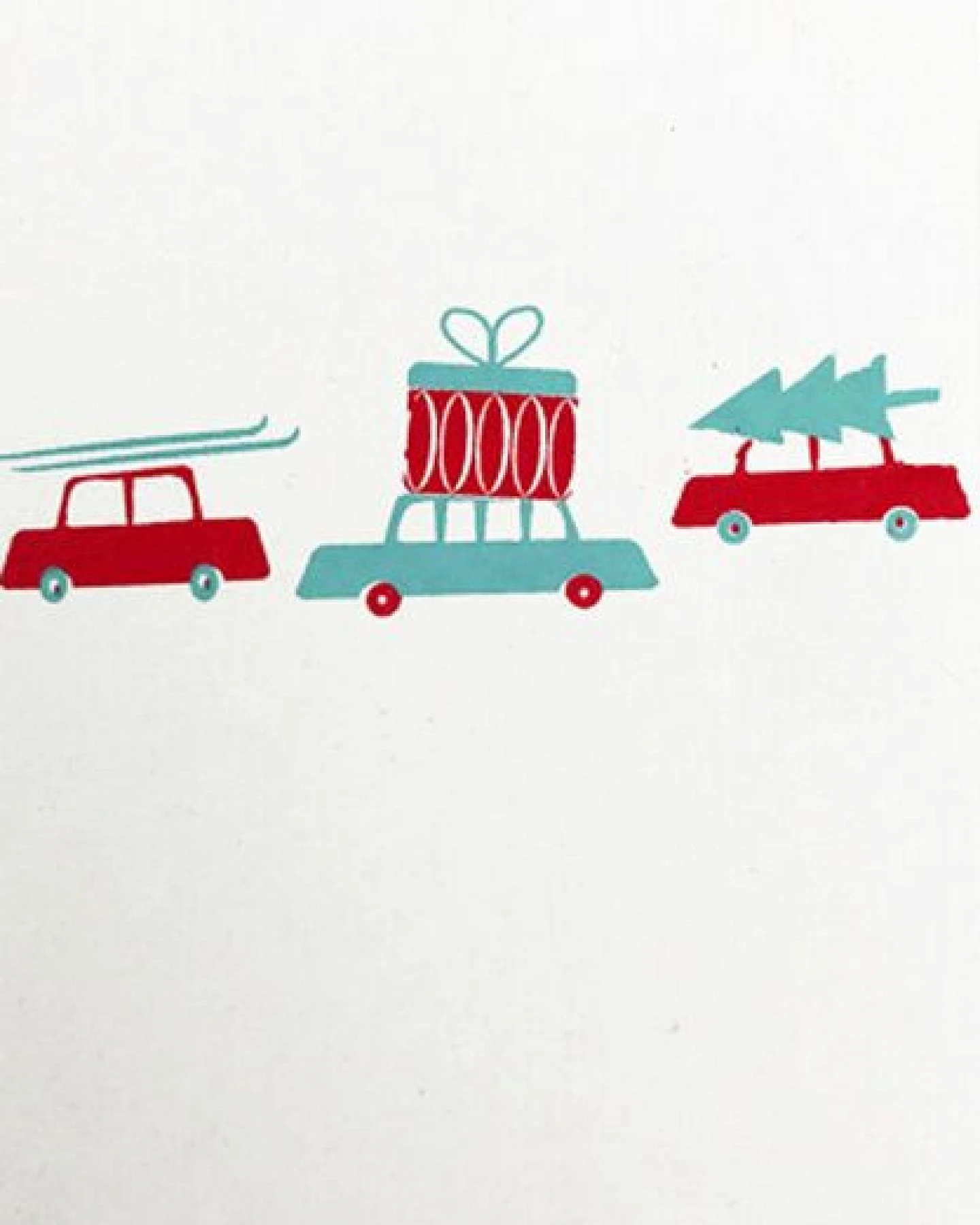Salon Elfi Weihnachtskarte Auto – Ansicht 2