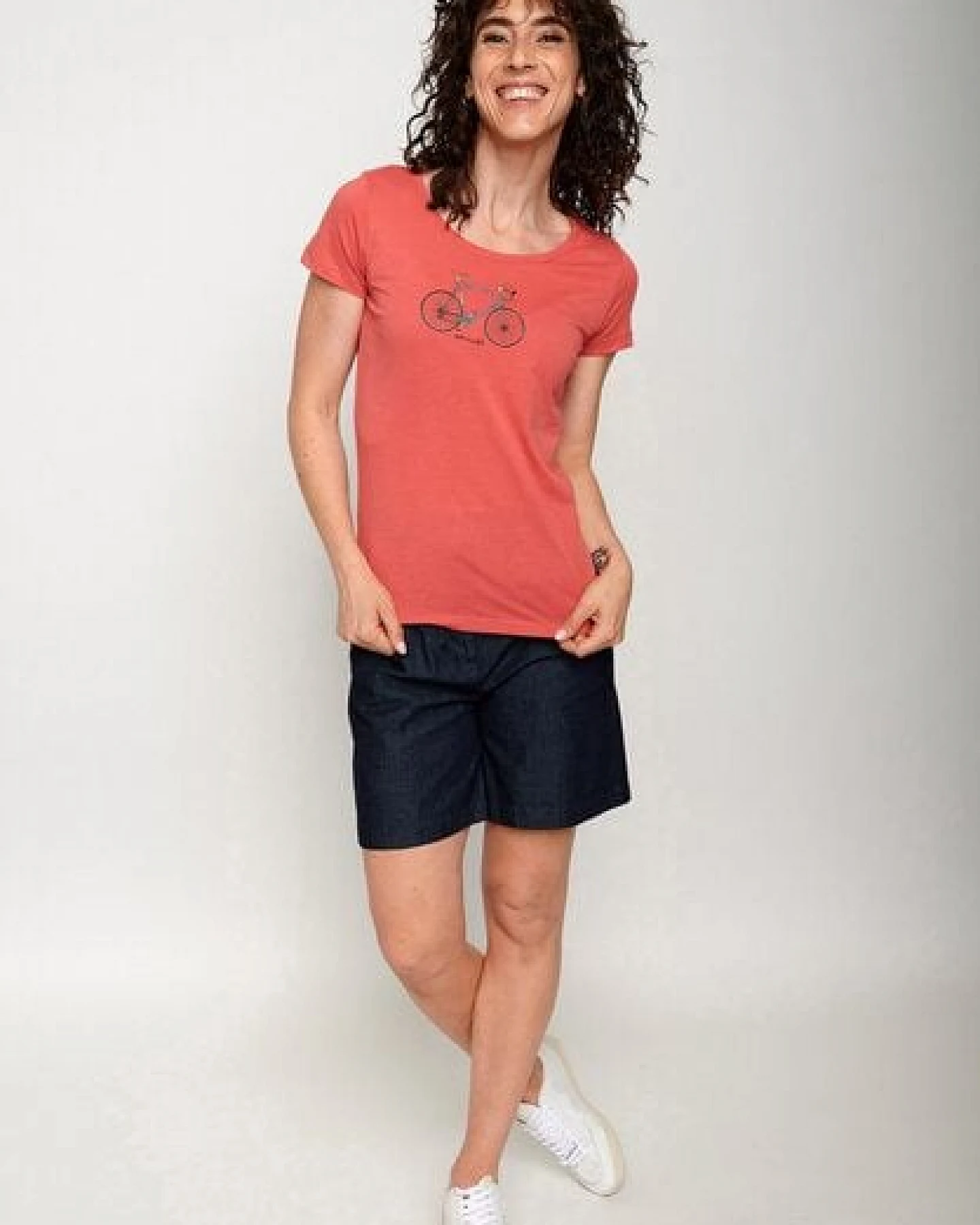 GREENBOMB Bike City Ride Loves - T-Shirt für Damen – Ansicht 4