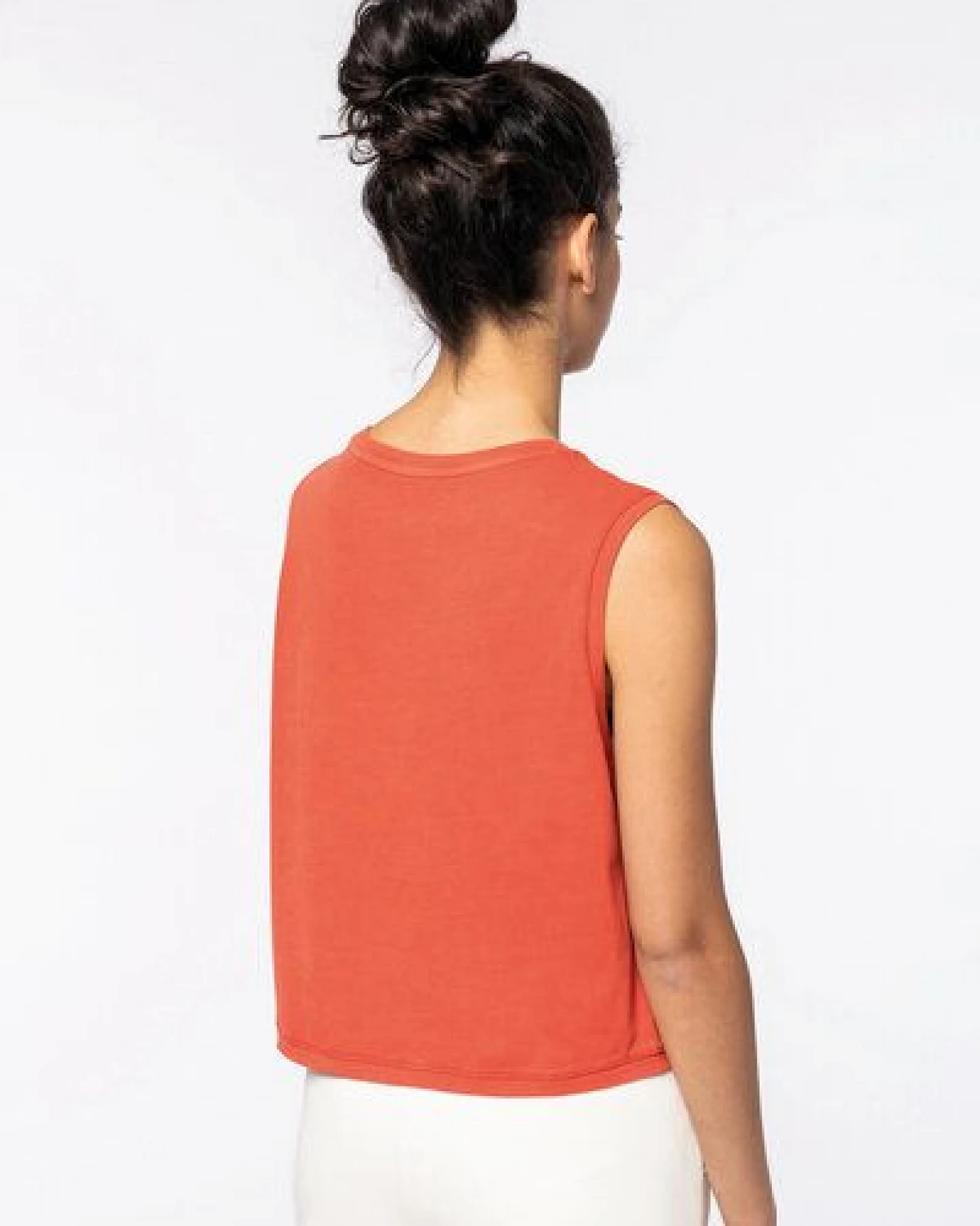 Kultgut Biofair- Vegan Vintagelook CropTop - 100% Biobaumwolle – Ansicht 3
