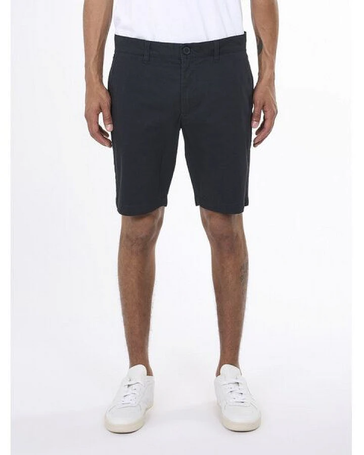 KnowledgeCotton Apparel Shorts STRETCHED TWILL aus Bio-Baumwolle