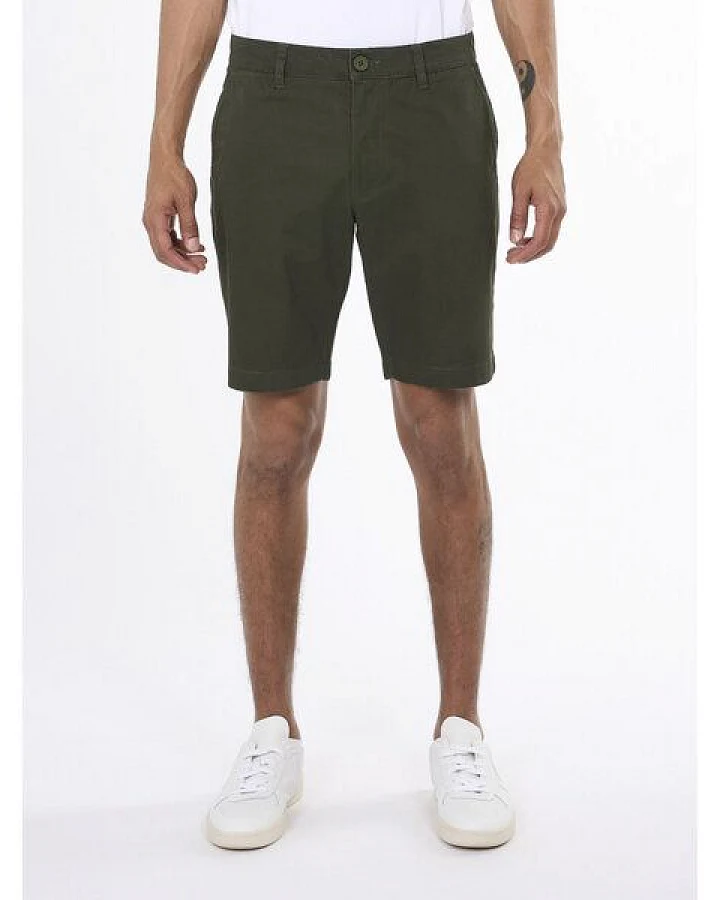 KnowledgeCotton Apparel Shorts STRETCHED TWILL aus Bio-Baumwolle