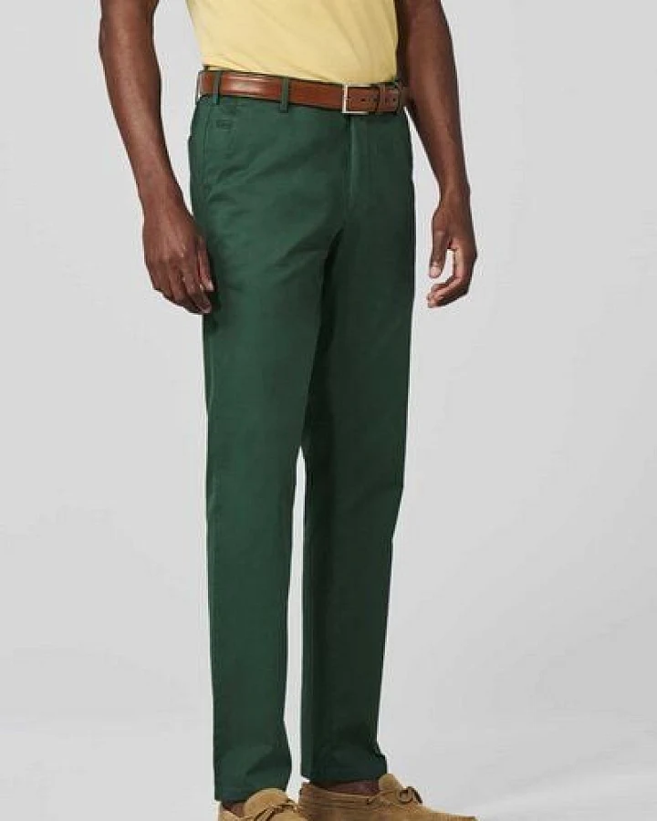 MEYER Baumwolle-Seide-Super-Stretch Chino