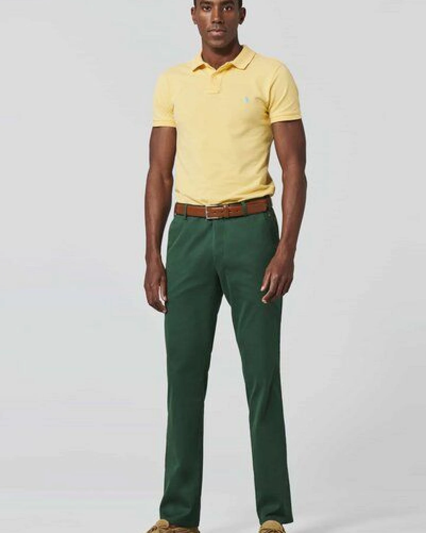 MEYER Baumwolle-Seide-Super-Stretch Chino – Ansicht 2