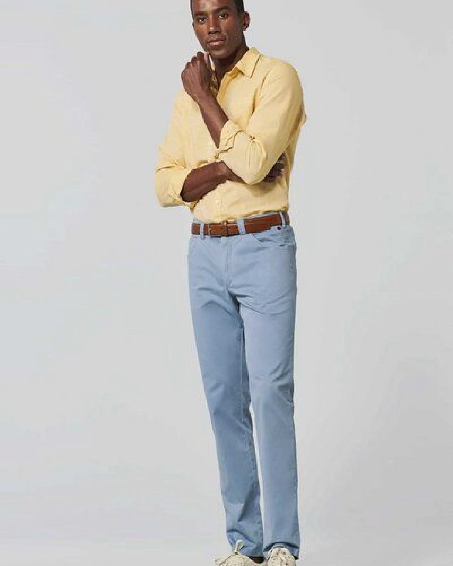 MEYER Micro Print Chino – Ansicht 2