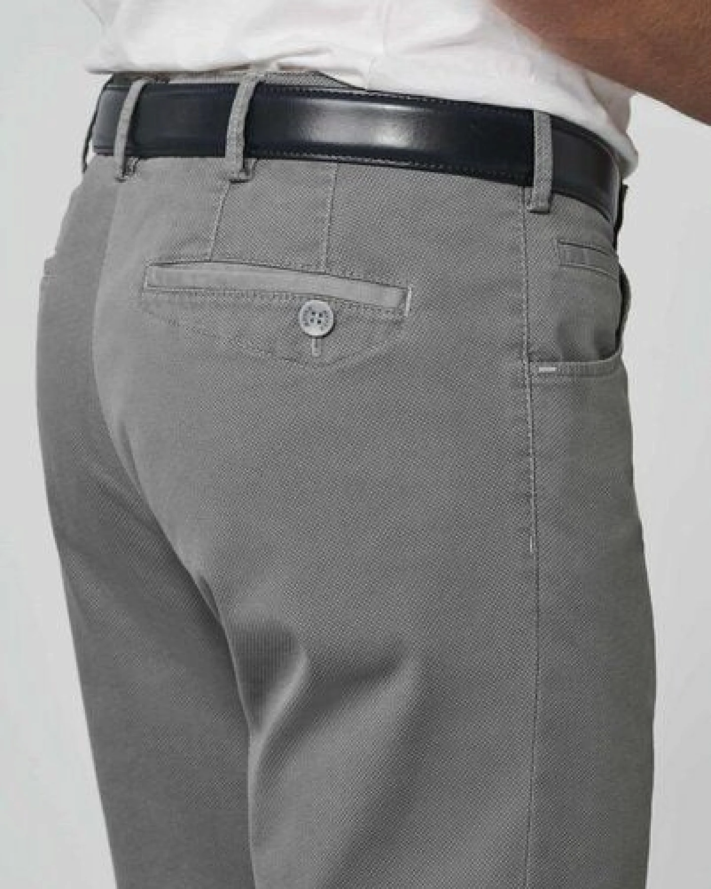 MEYER Micro Print Chino – Ansicht 4