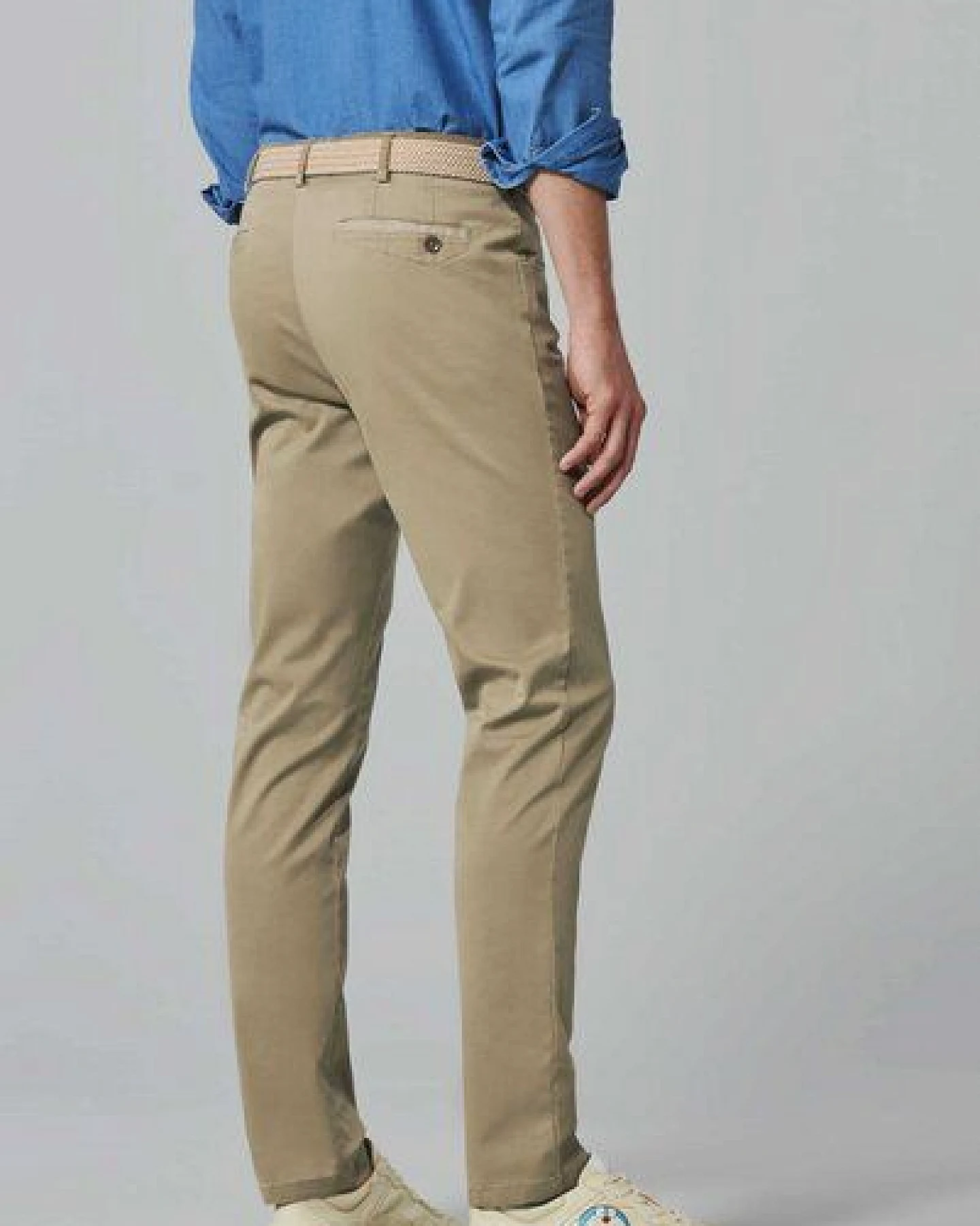 MEYER Micro Print Chino – Ansicht 3