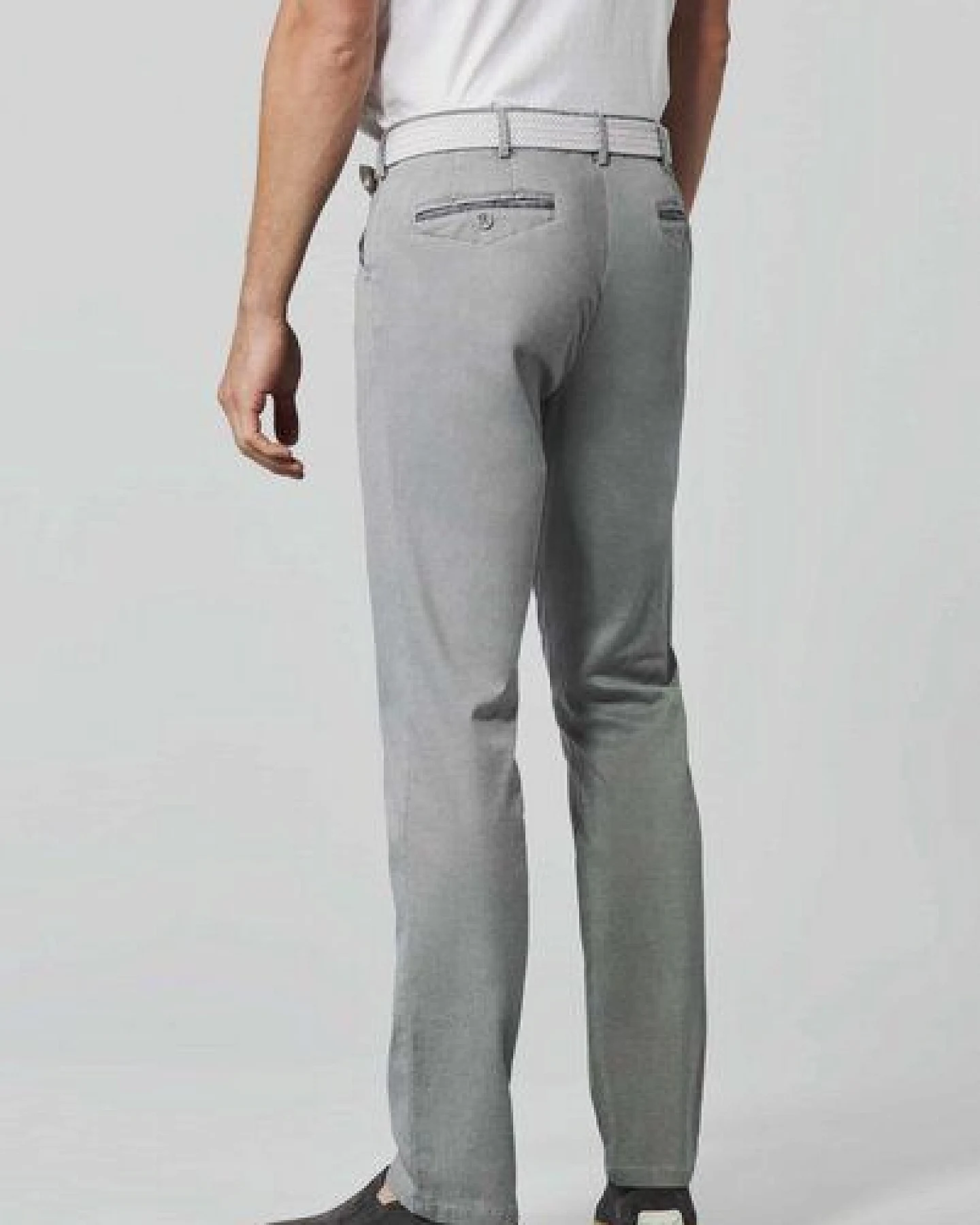 MEYER TWO-TONE-BAUMWOLLSTRETCH CHINO – Ansicht 3