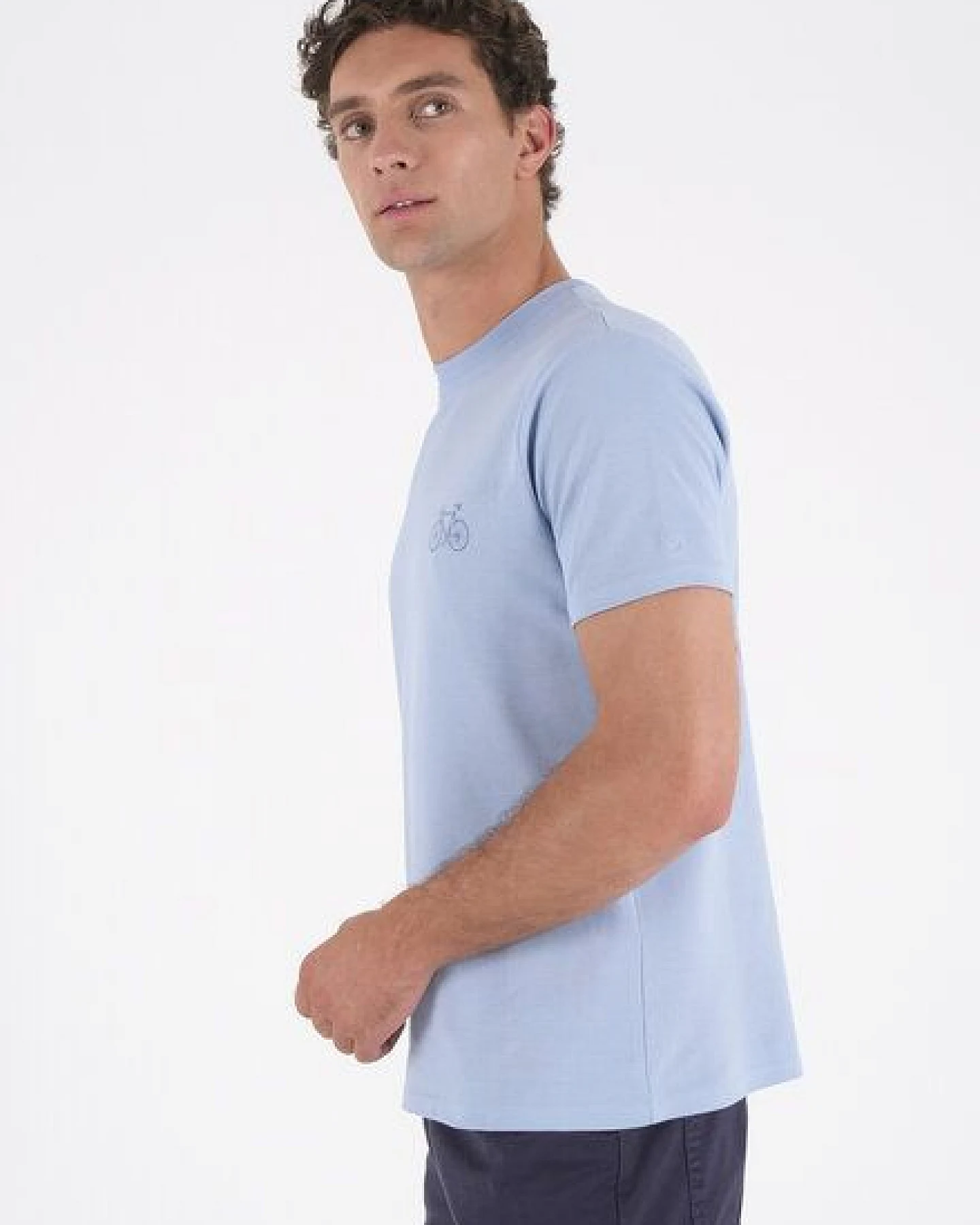 ORGANICATION T-Shirt aus Bio-Baumwoll-Piqué mit Print – Ansicht 2