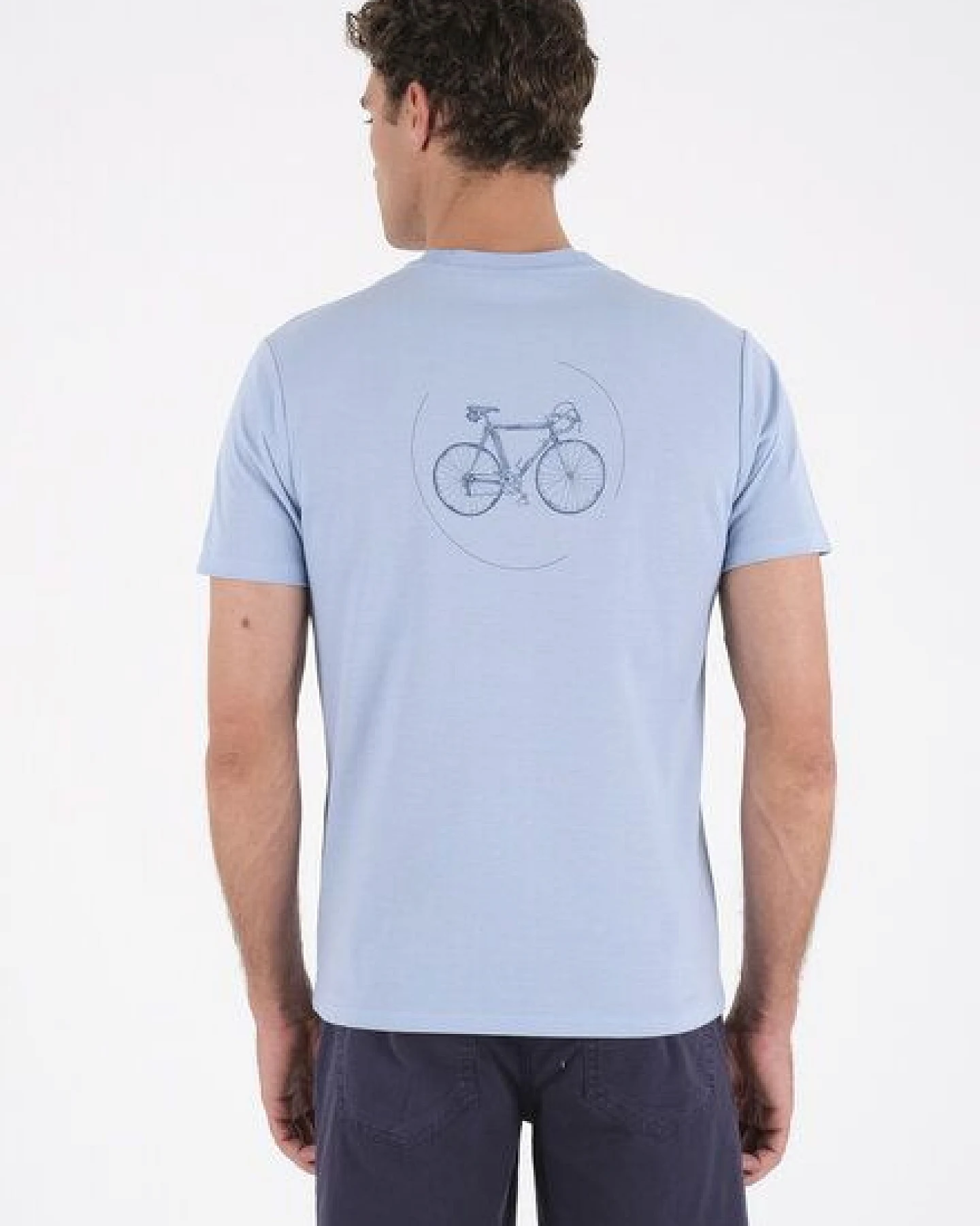 ORGANICATION T-Shirt aus Bio-Baumwoll-Piqué mit Print – Ansicht 3