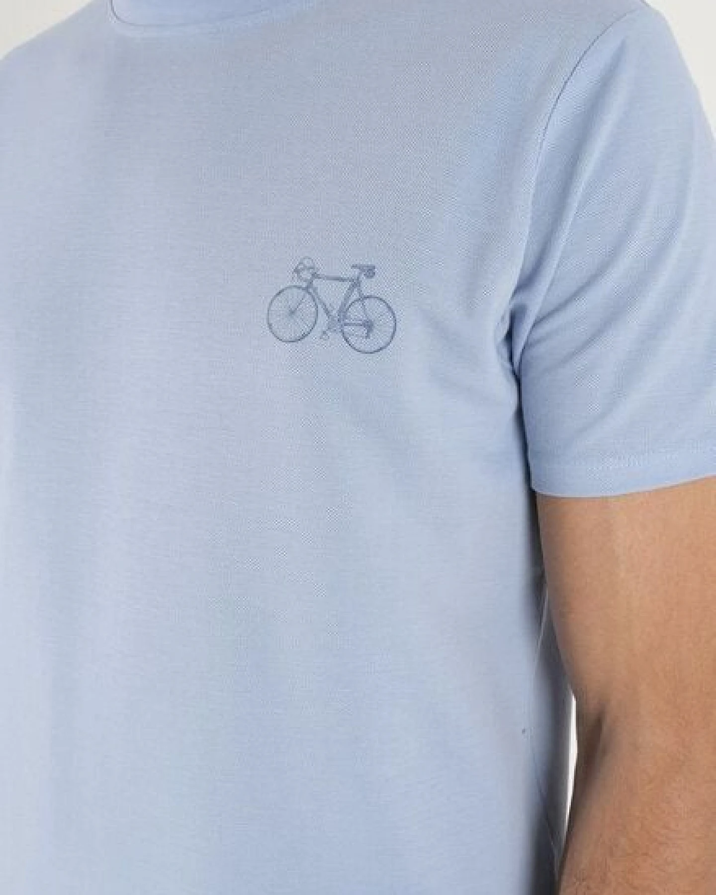 ORGANICATION T-Shirt aus Bio-Baumwoll-Piqué mit Print – Ansicht 4