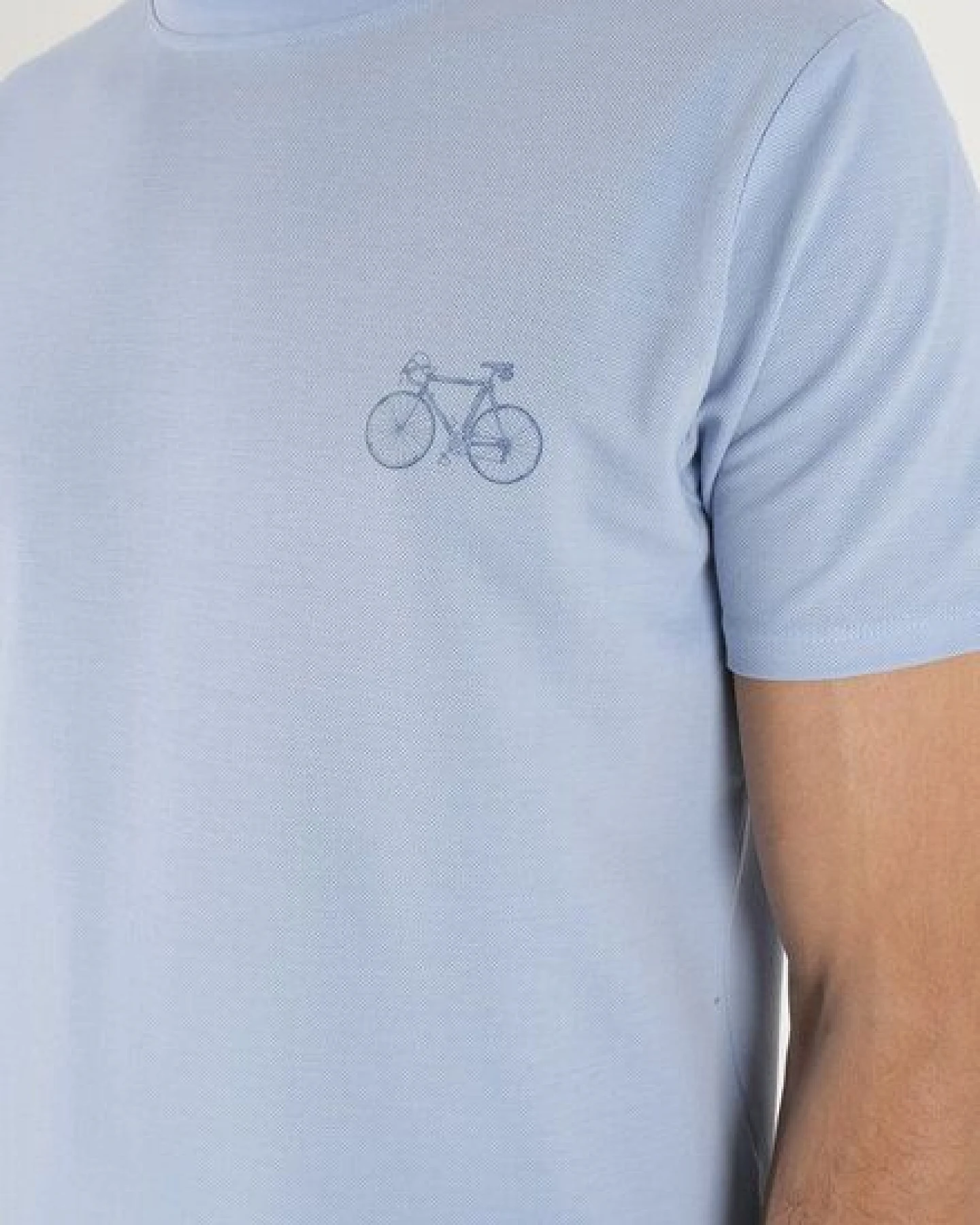 ORGANICATION T-Shirt aus Bio-Baumwoll-Piqué mit Print – Ansicht 4