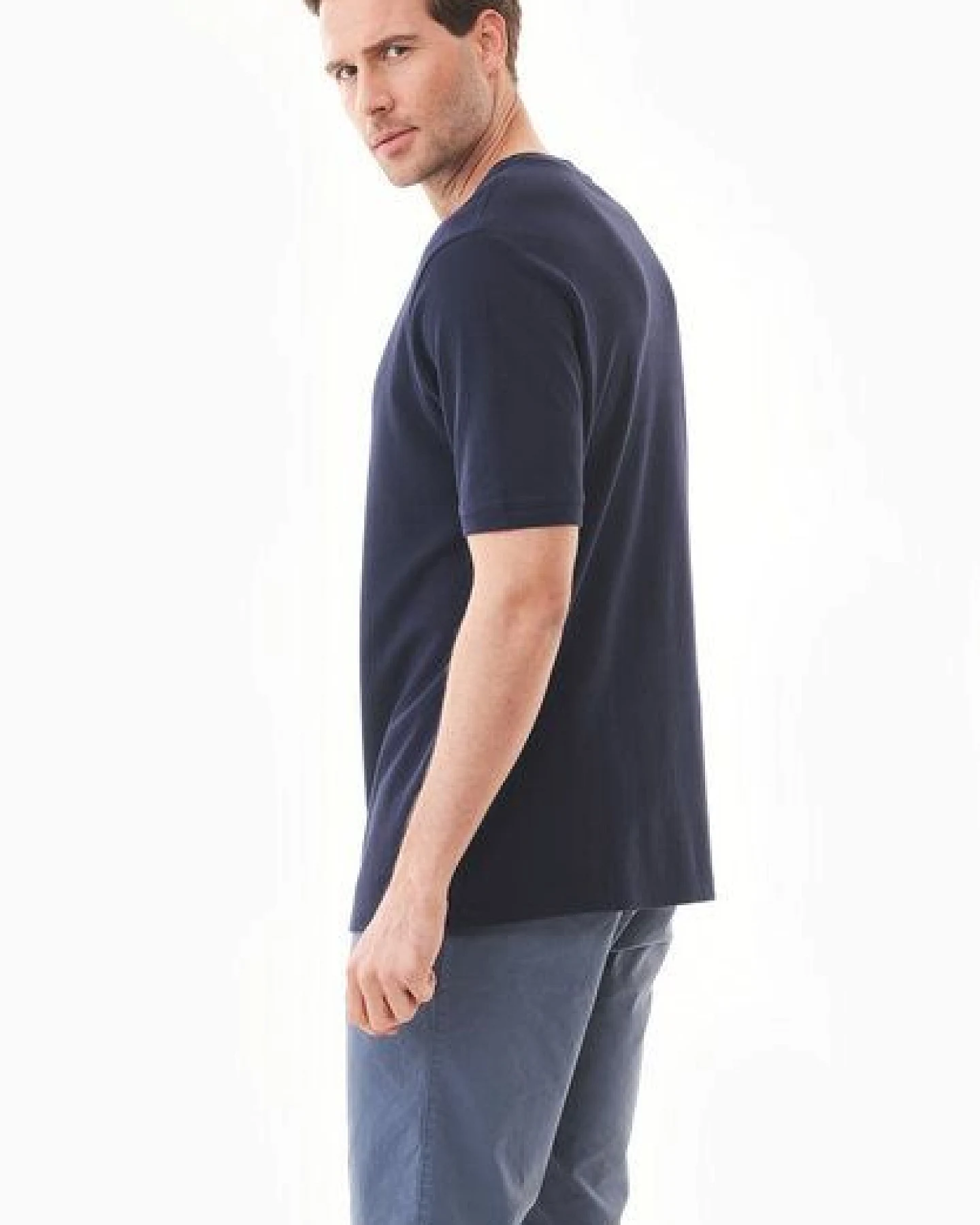 ORGANICATION T-Shirt aus Bio-Baumwoll-Piqué mit Print – Ansicht 3