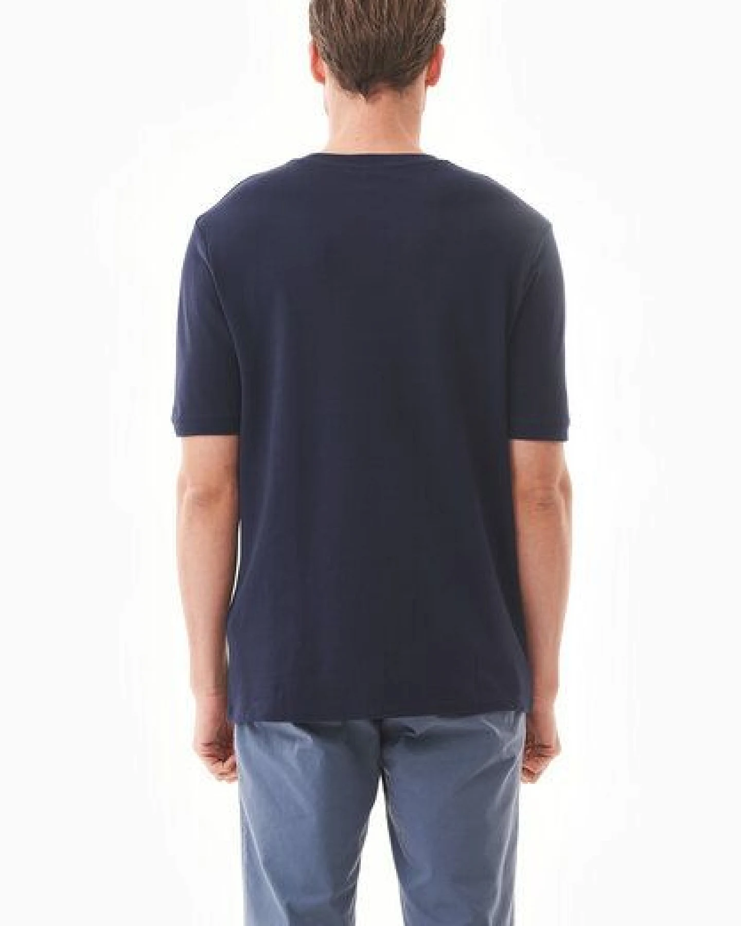 ORGANICATION T-Shirt aus Bio-Baumwoll-Piqué mit Print – Ansicht 4