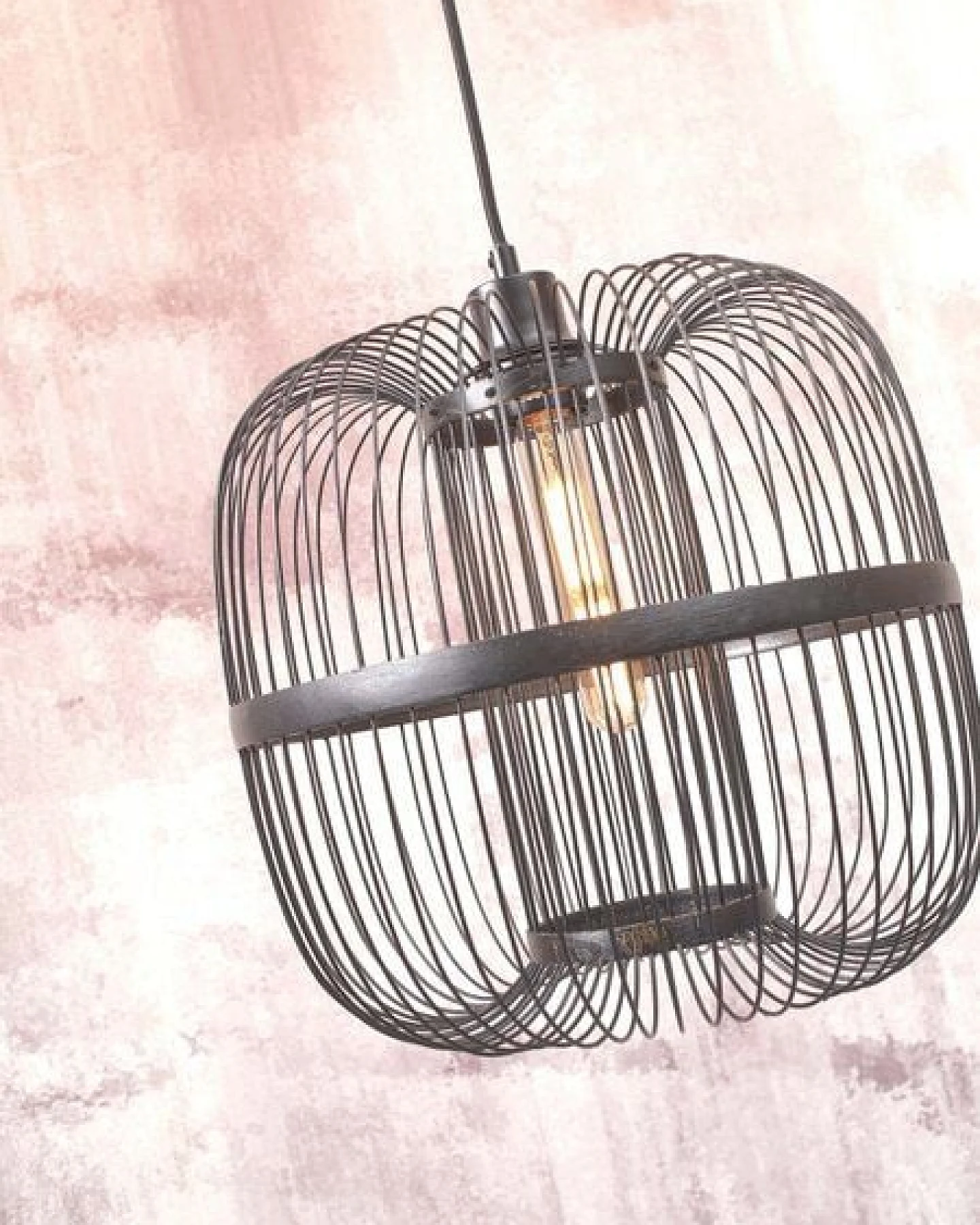 GOOD&MOJO Stehlampe HokkaidoSchwarz/Natur – Ansicht 4