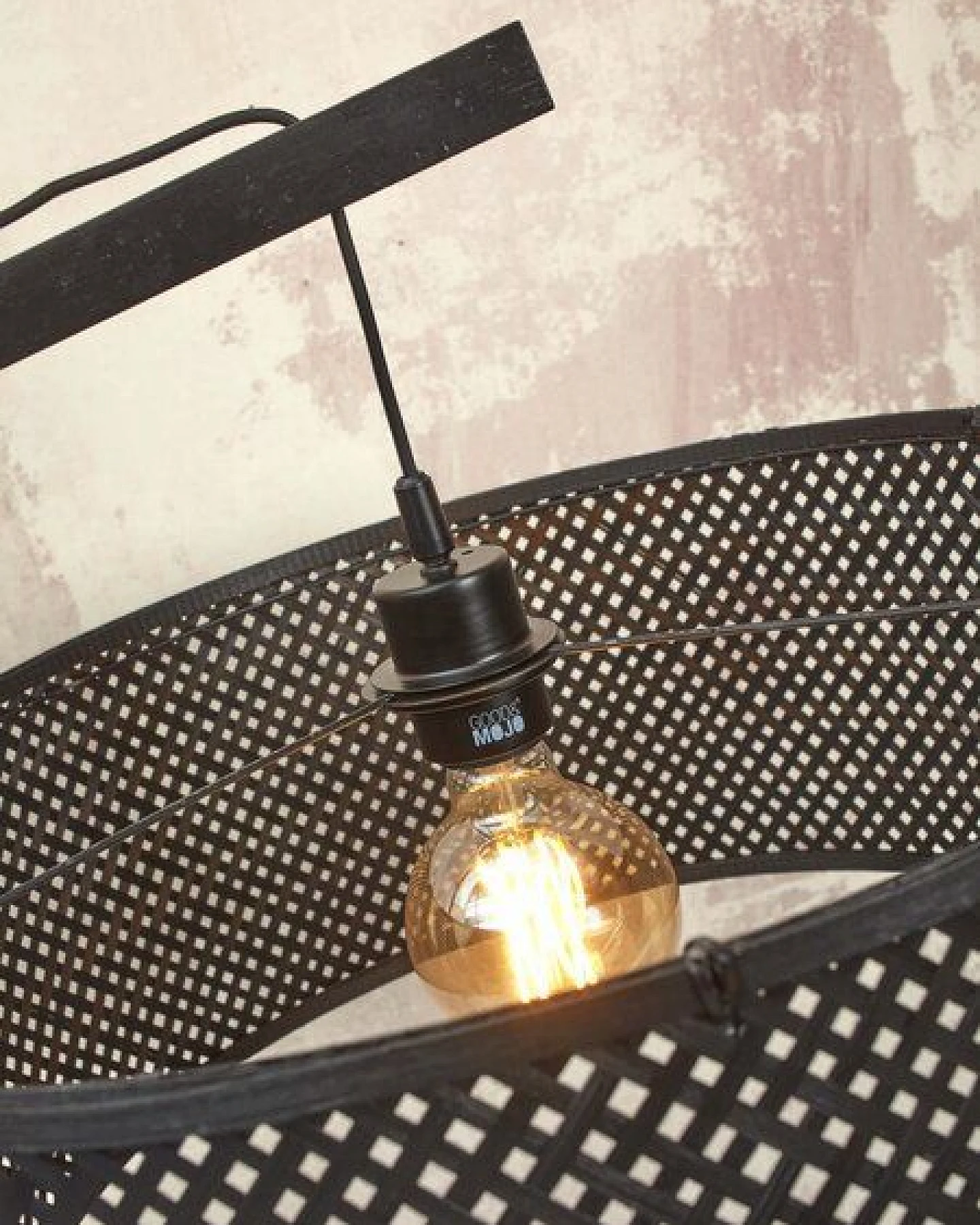 GOOD&MOJO Stehlampe Java XL Schwarz/Natur. – Ansicht 3