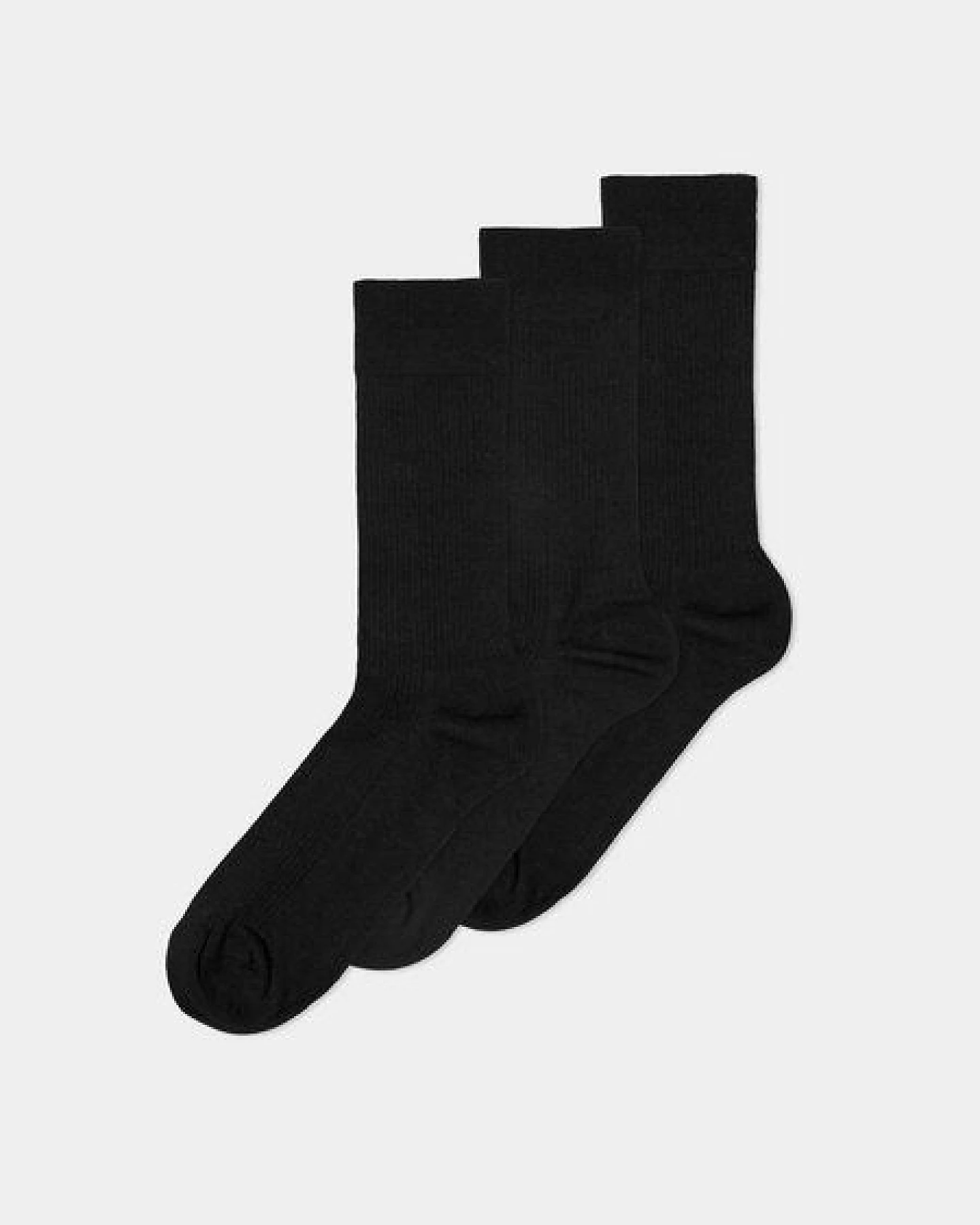 erlich textil Casual Cotton Gerippte Socken im 3er Pack mit Baumwolle, made in Europe – Ansicht 2