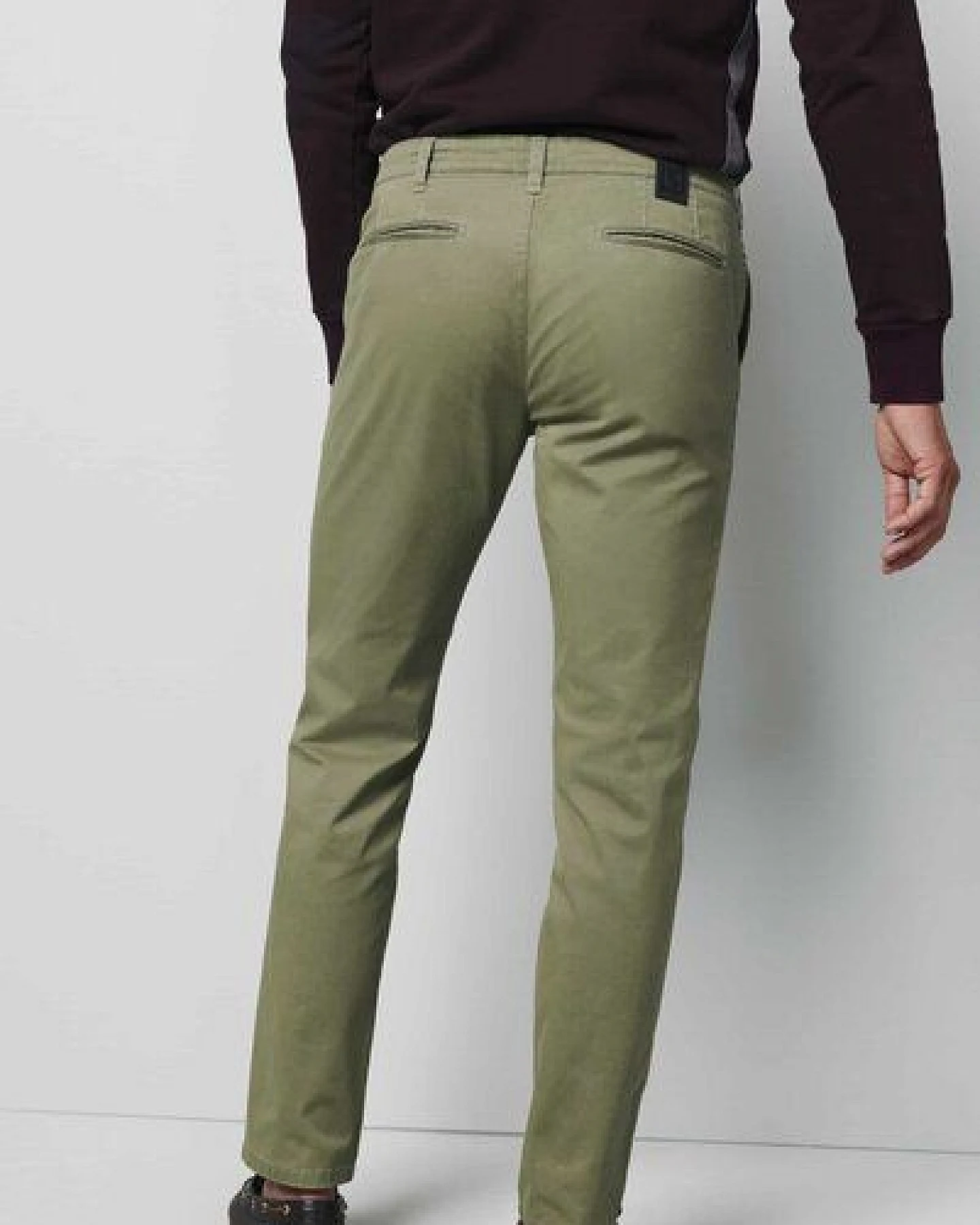 M 5 BY MEYER BIO-BAUMWOLLTWILL CHINO – Ansicht 3