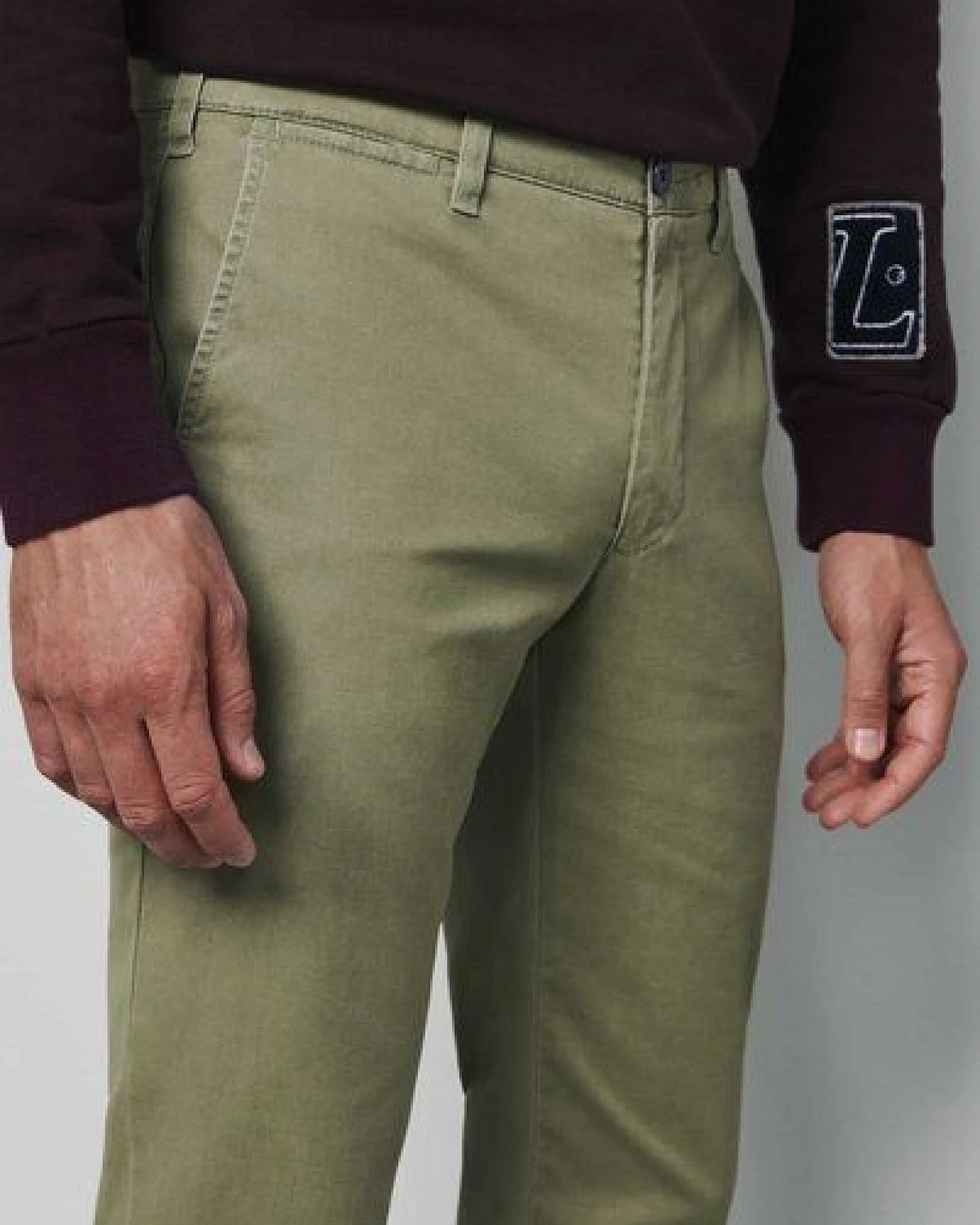 M 5 BY MEYER BIO-BAUMWOLLTWILL CHINO – Ansicht 4