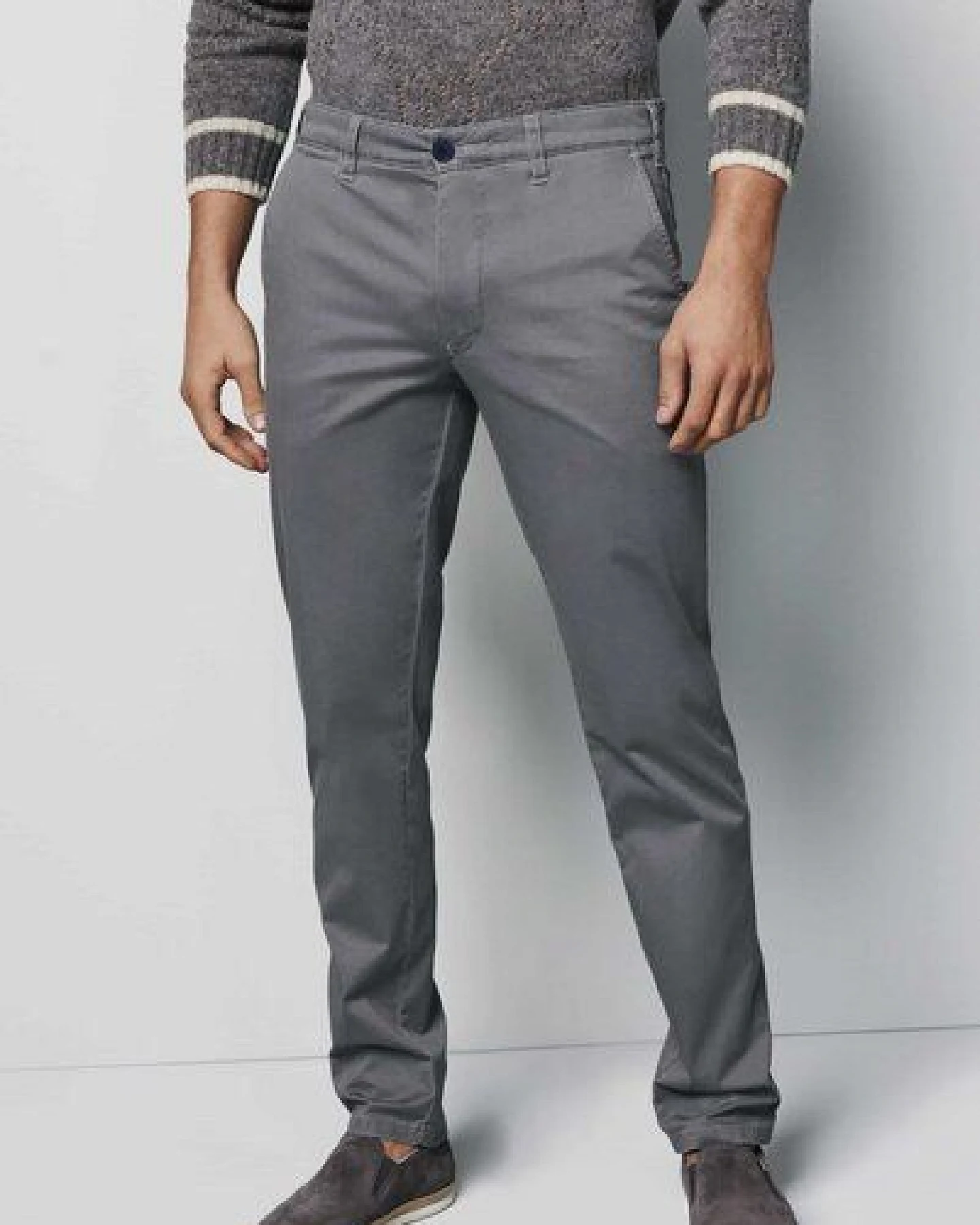 M 5 BY MEYER BIO-BAUMWOLLTWILL CHINO – Ansicht 2