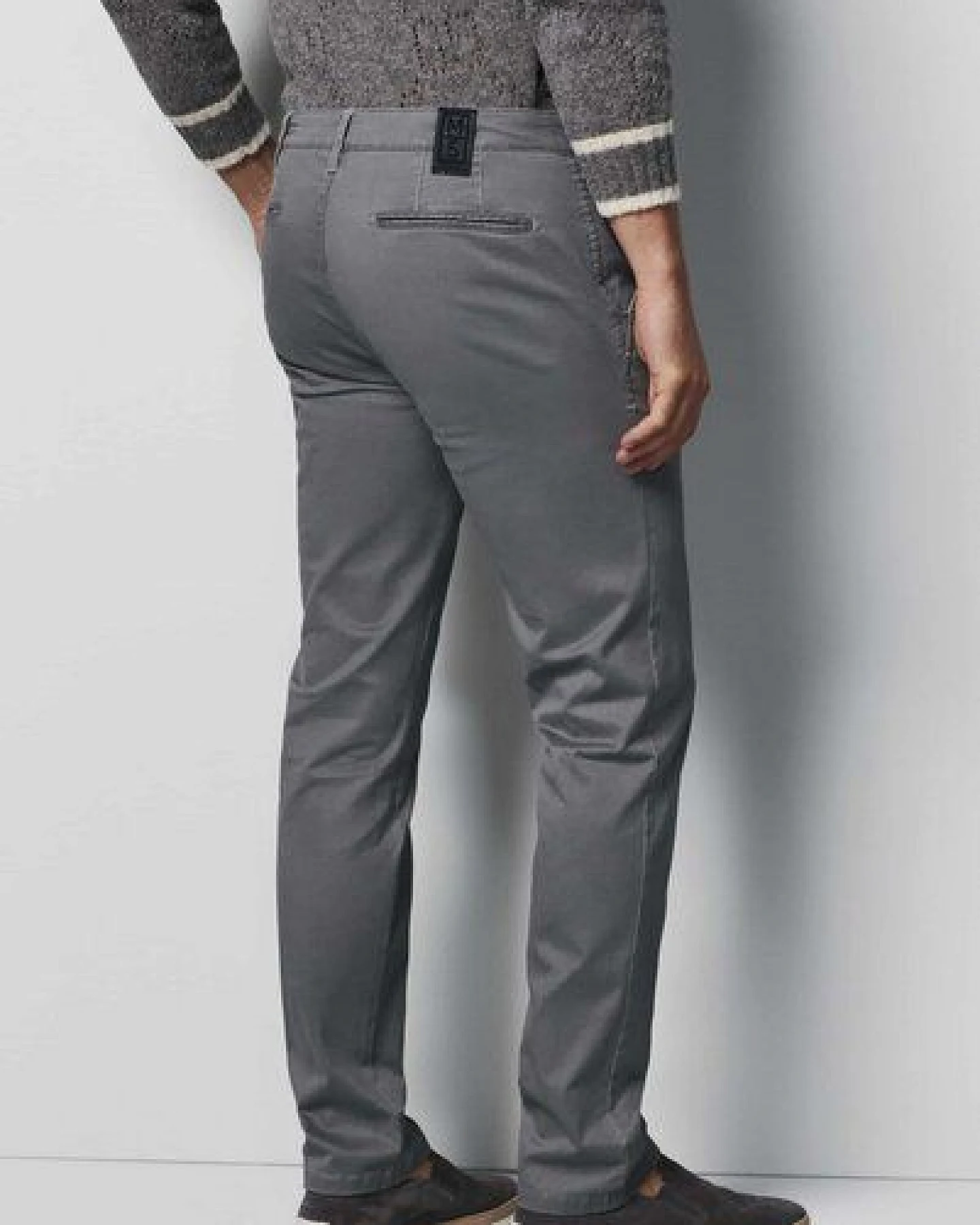 M 5 BY MEYER BIO-BAUMWOLLTWILL CHINO – Ansicht 3