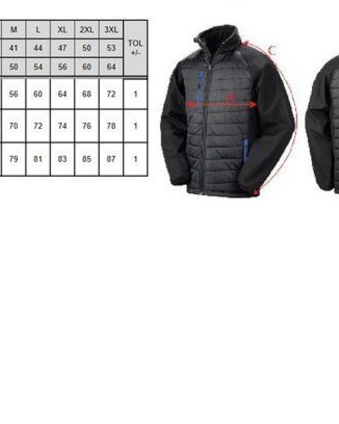 Result Genuine Recycled Moderne recycelte Unisex Kombijacke Softshell/Padded Jacke Mehrfarbig bis Gr. 4XL – Ansicht 4