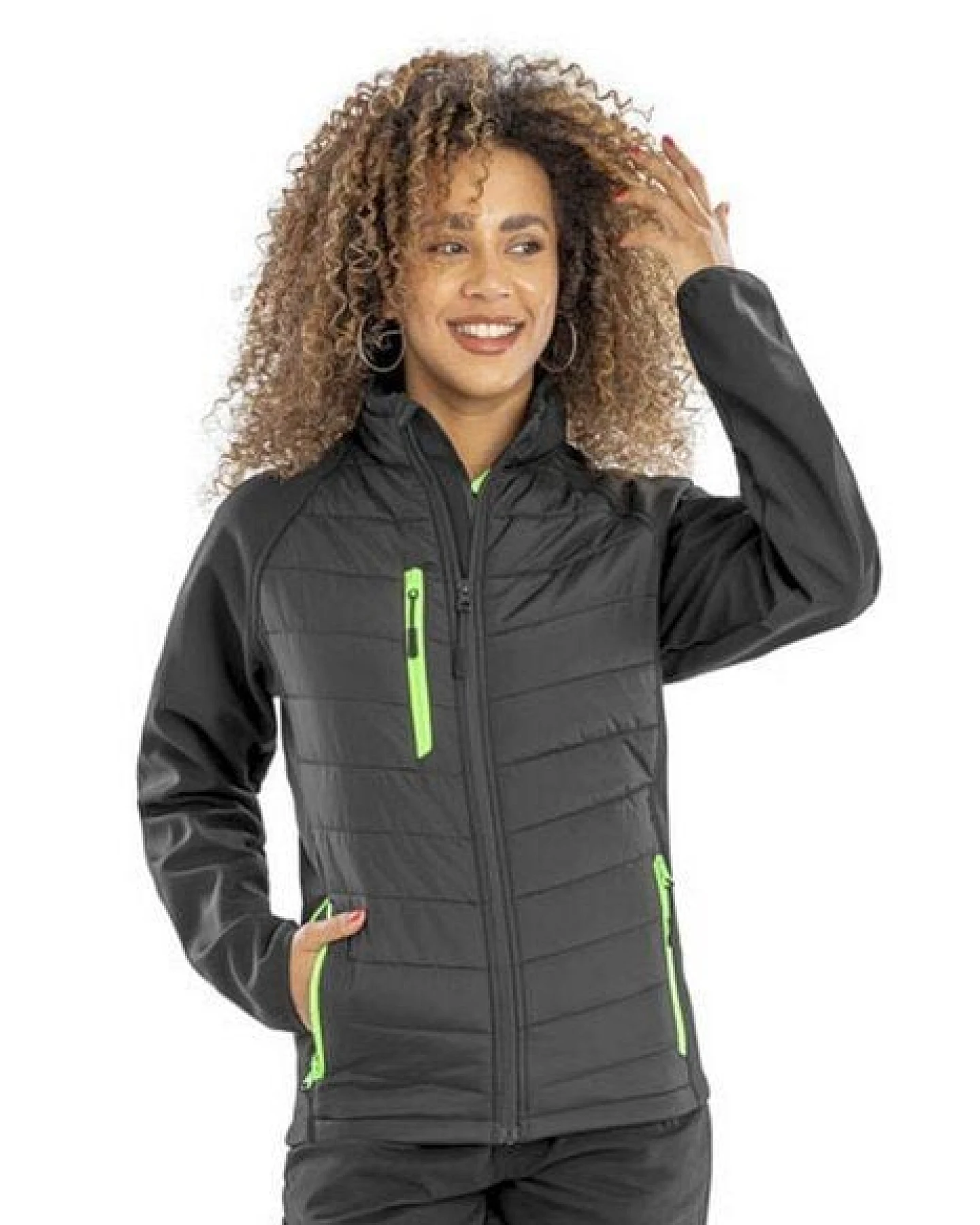 Result Genuine Recycled Moderne recycelte Unisex Kombijacke Softshell/Padded Jacke Mehrfarbig bis Gr. 4XL – Ansicht 2