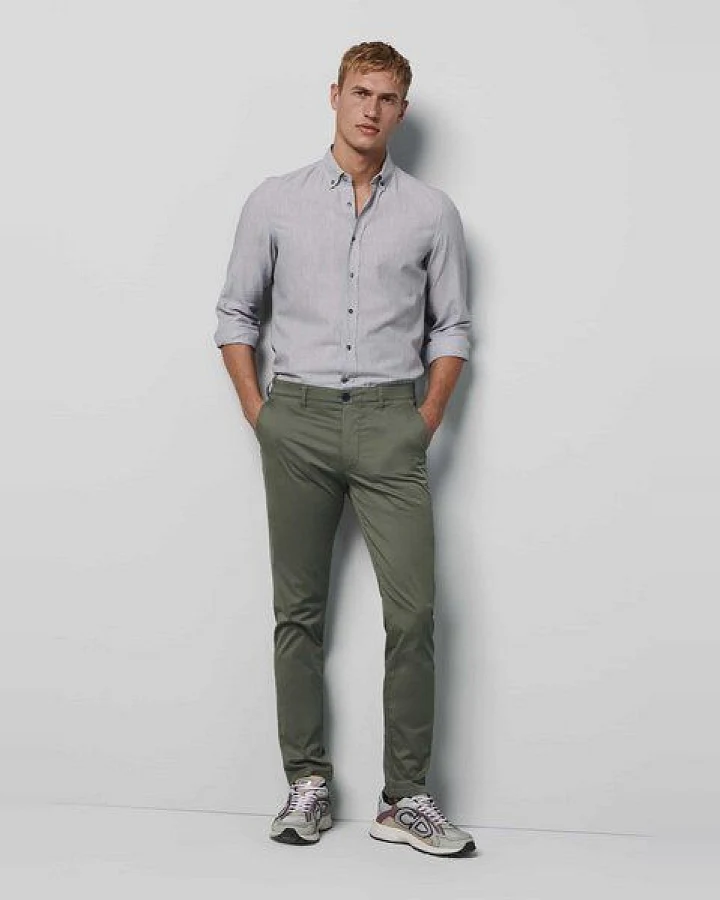 M 5 BY MEYER Casual Bio-Baumwollchino