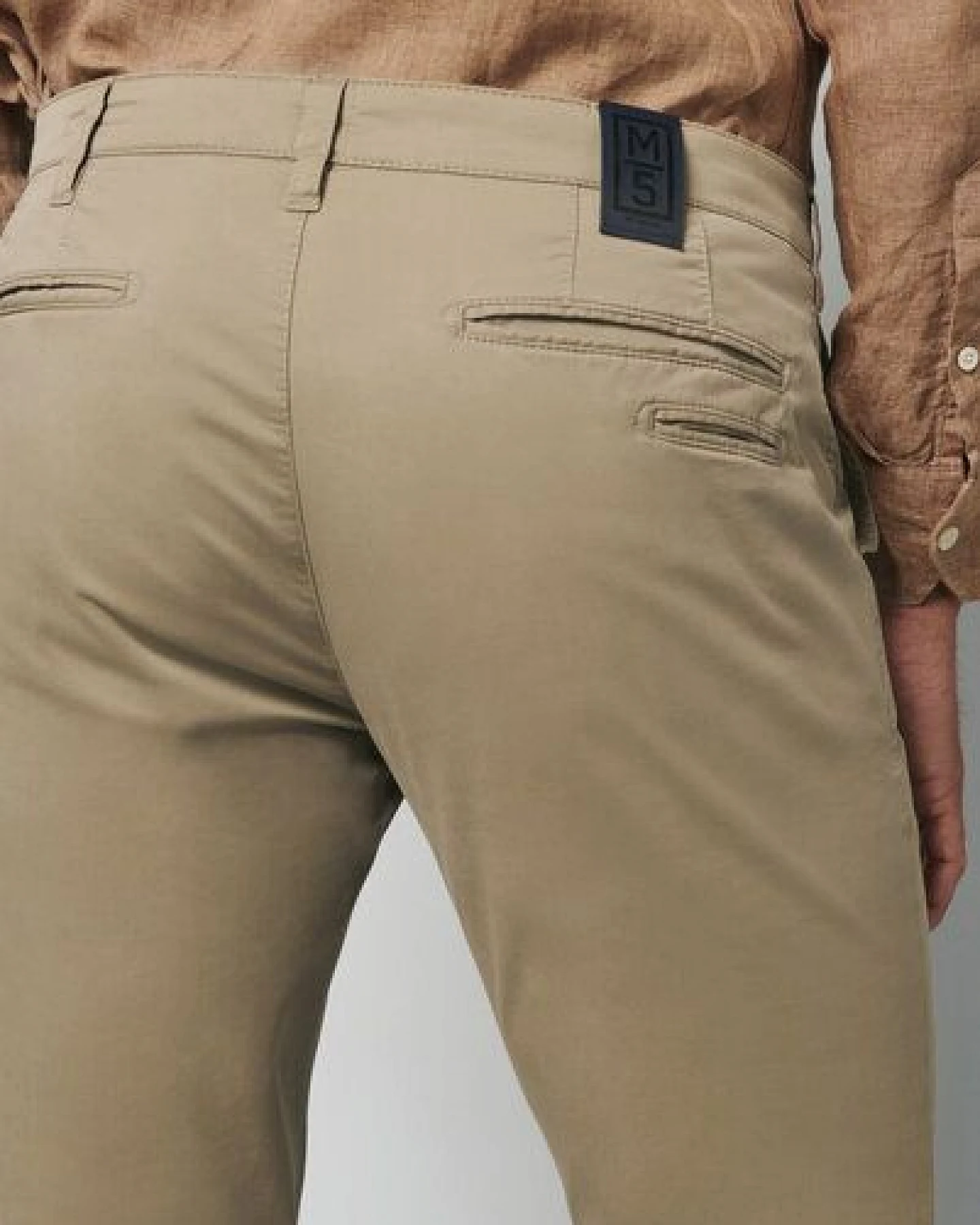 M 5 BY MEYER Casual Bio-Baumwollchino – Ansicht 4