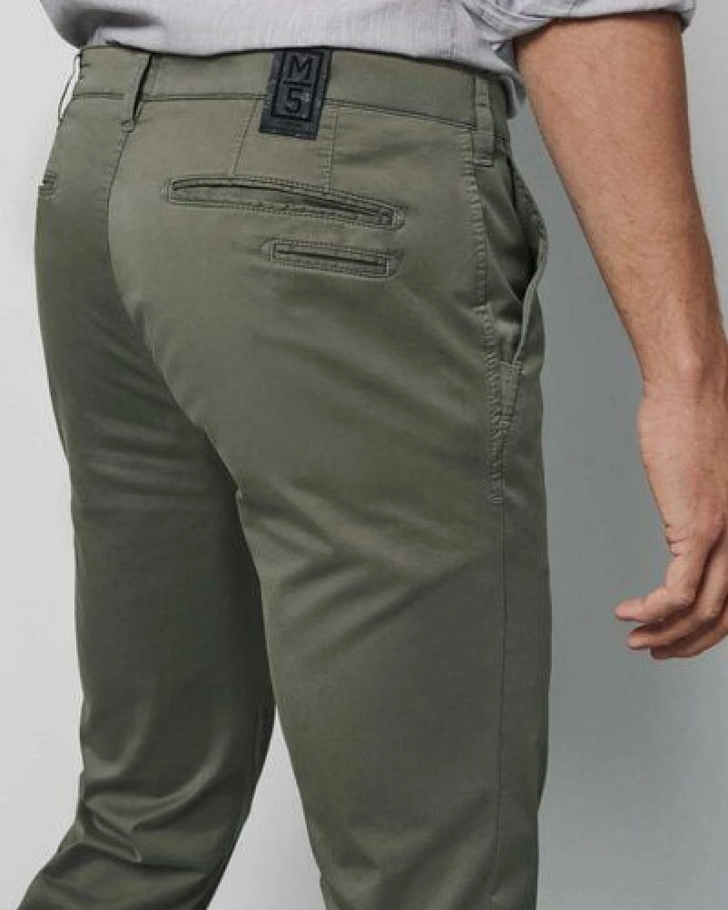 M 5 BY MEYER Casual Bio-Baumwollchino – Ansicht 4