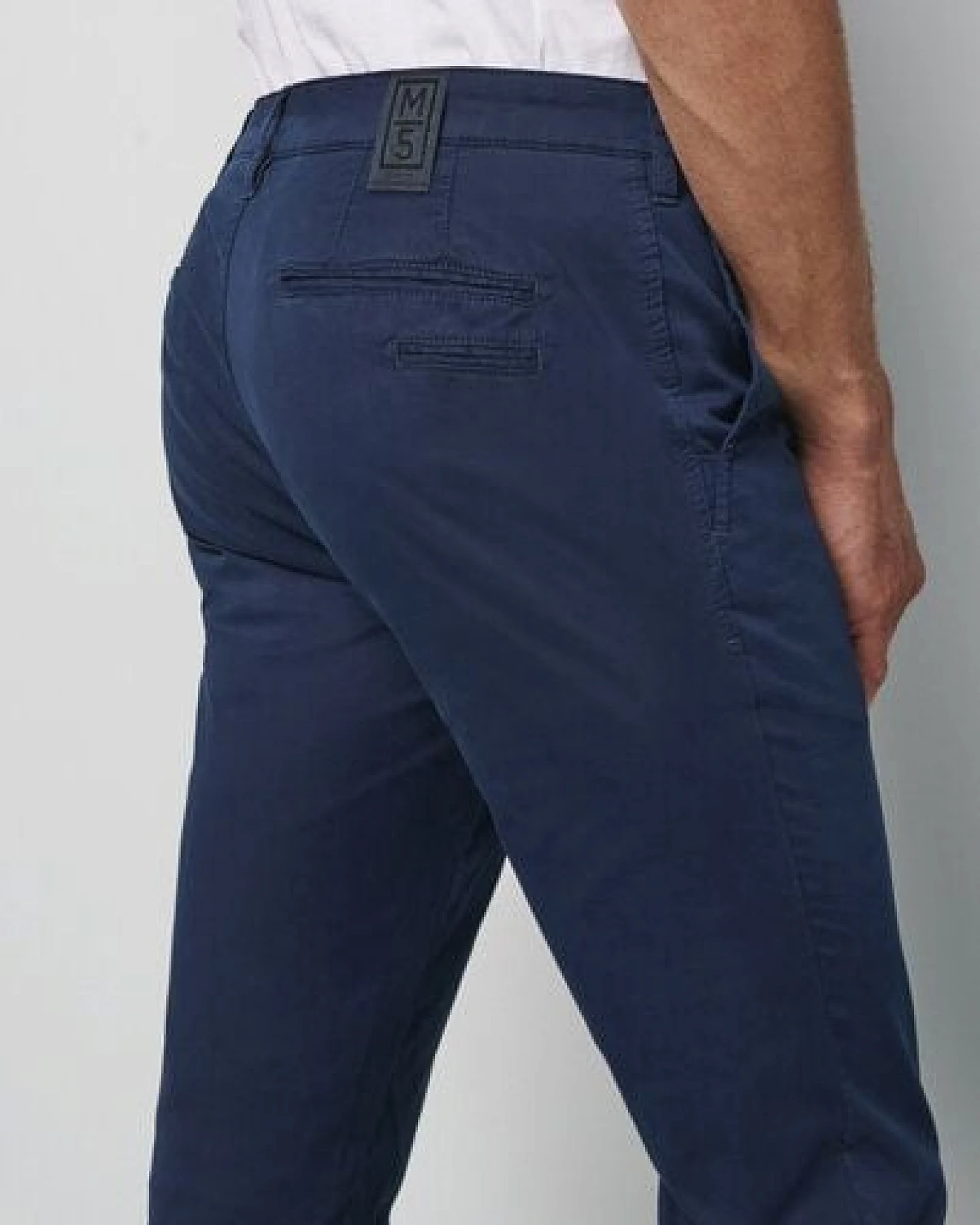 M 5 BY MEYER Casual Bio-Baumwollchino – Ansicht 4