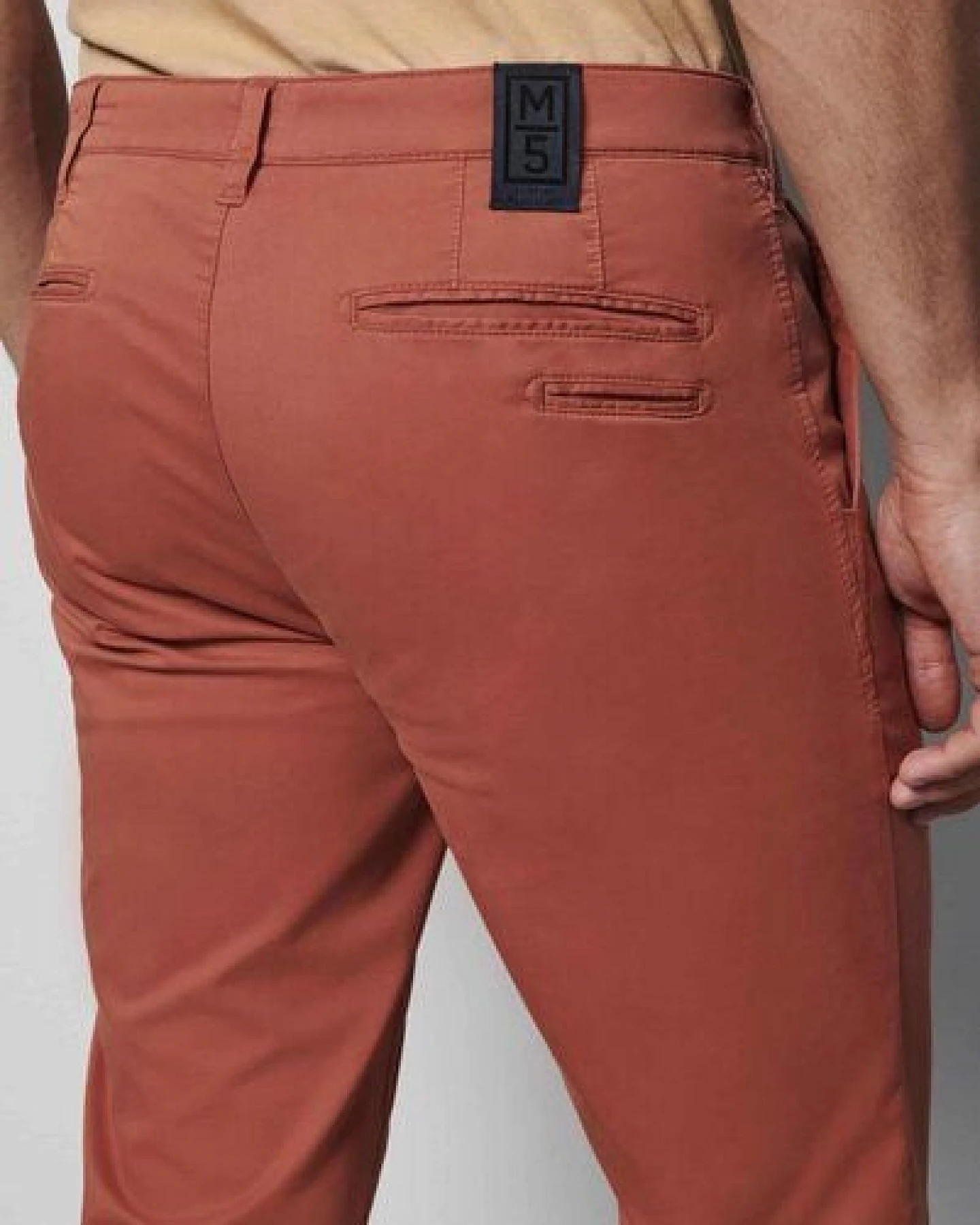 M 5 BY MEYER Casual Bio-Baumwollchino – Ansicht 4