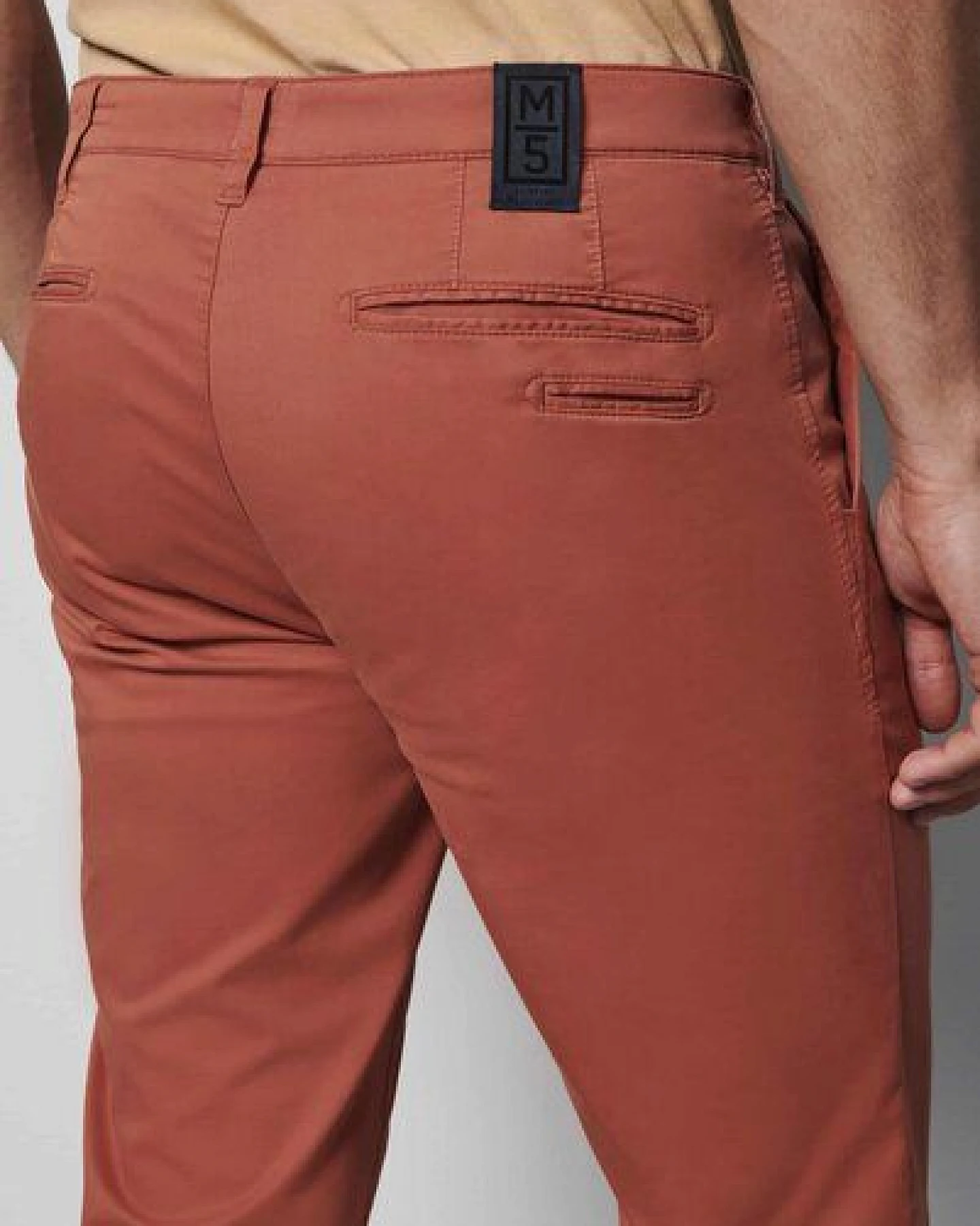 M 5 BY MEYER Casual Bio-Baumwollchino – Ansicht 4