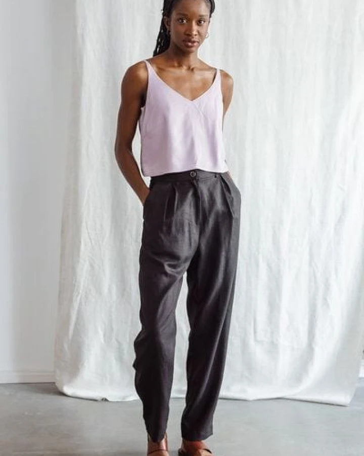 Jyoti - Fair Works Hanf/Tencel Bundfaltenhose Vishraam
