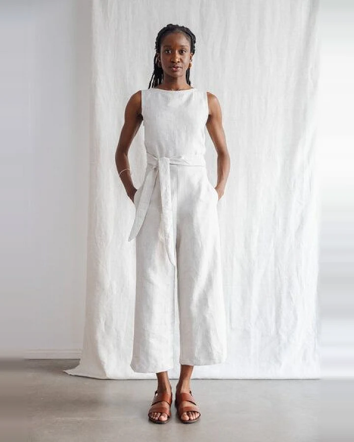 Jyoti - Fair Works Hanf Jumpsuit Anusha Greige