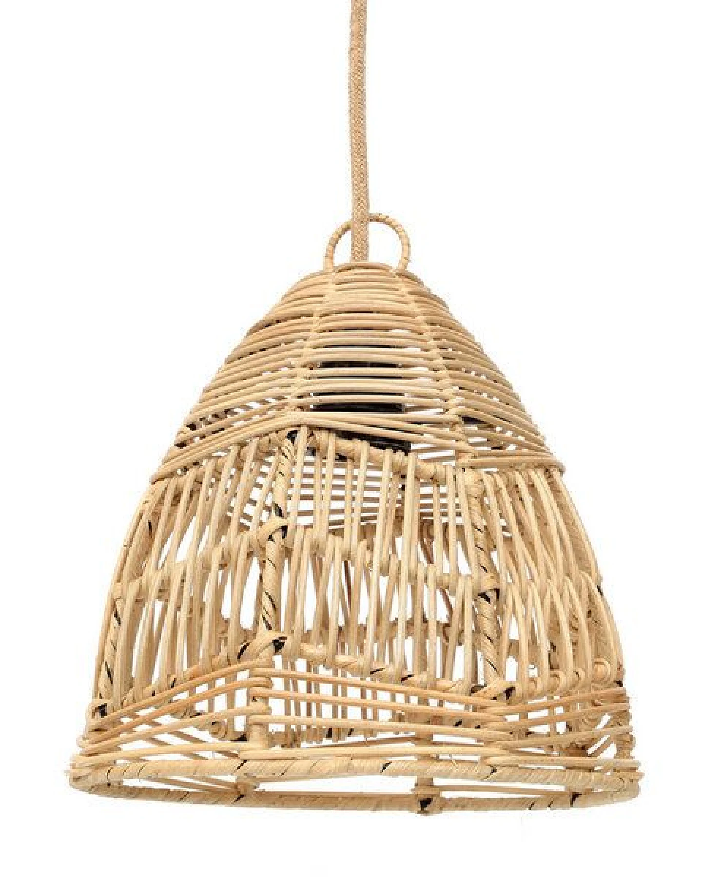 Bazar Bizar The Bala Pendelleuchte aus natürlichem Rattan – Ansicht 2